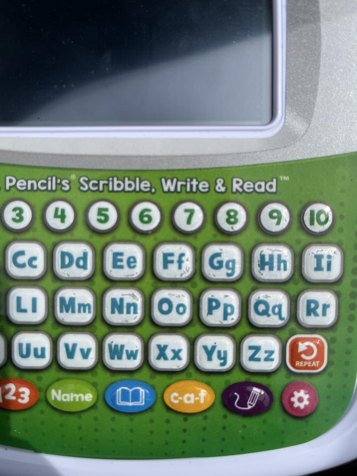 LeapFrog Mr Pencil's Scribble Write and Read, Green - Customer Photo 5