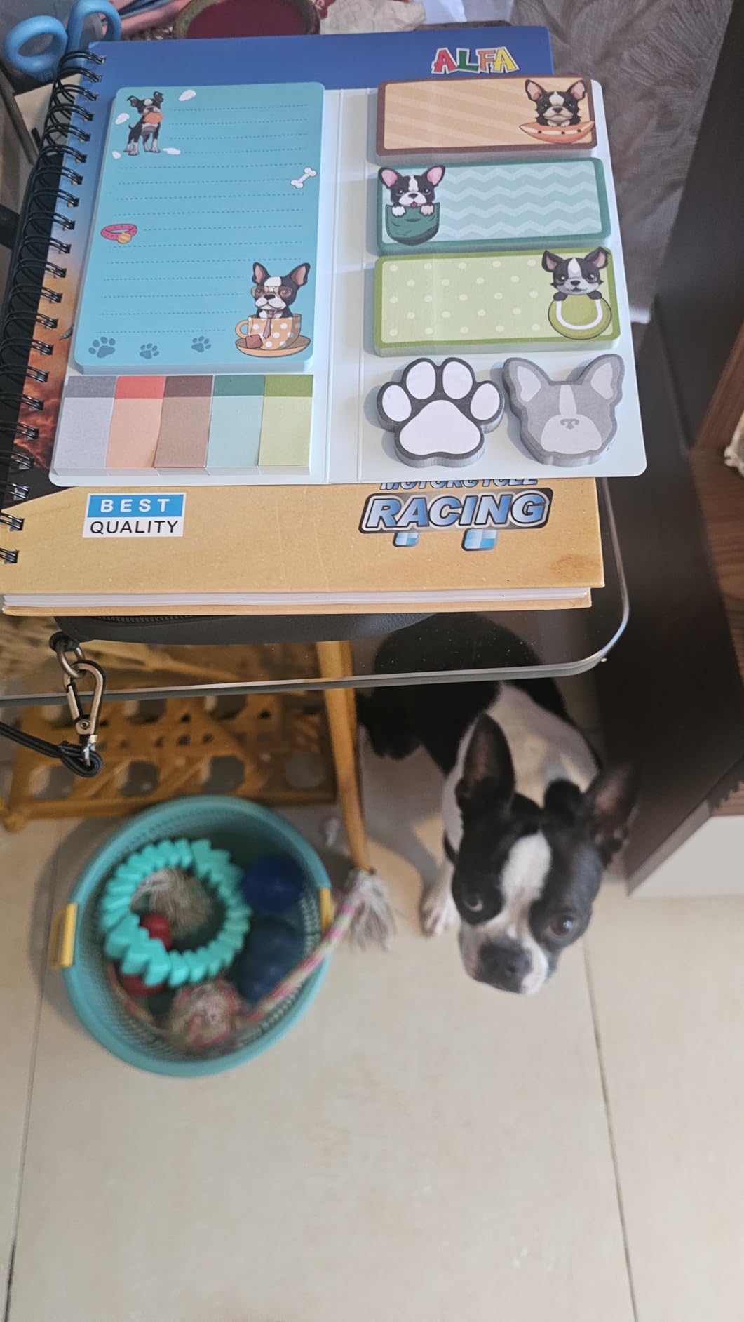 Xqumoi Teaching is A Work of Heart Sticky Notes Set Blackboard Self-Stick Note Pads Teacher Appreciation Gift Writing Memo Pads School Office Supplies - Customer Photo 2