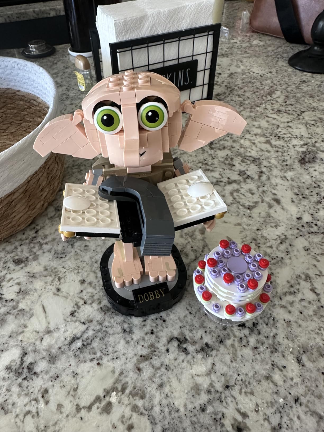LEGO Harry Potter Dobby The House-Elf Building Toy Set, Build and Display Model of a Beloved Character from The Harry Potter Franchise, for 8 Year Old Boys' and Girls' Birthday, 76421 - Customer Photo 1