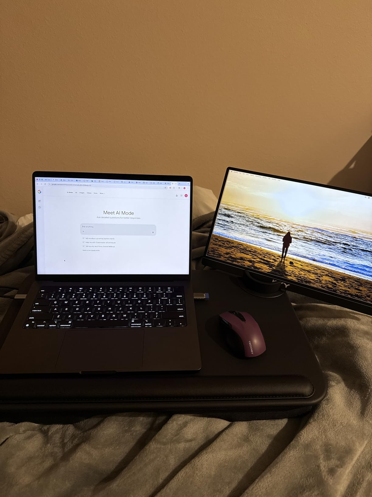 SAIJI Laptop Lap Desk, Portable Laptop Desk for Bed - Fits Up to 17 SAIJI Laptop Lap Desk, Portable Laptop Desk for Bed - Fits Up to 17