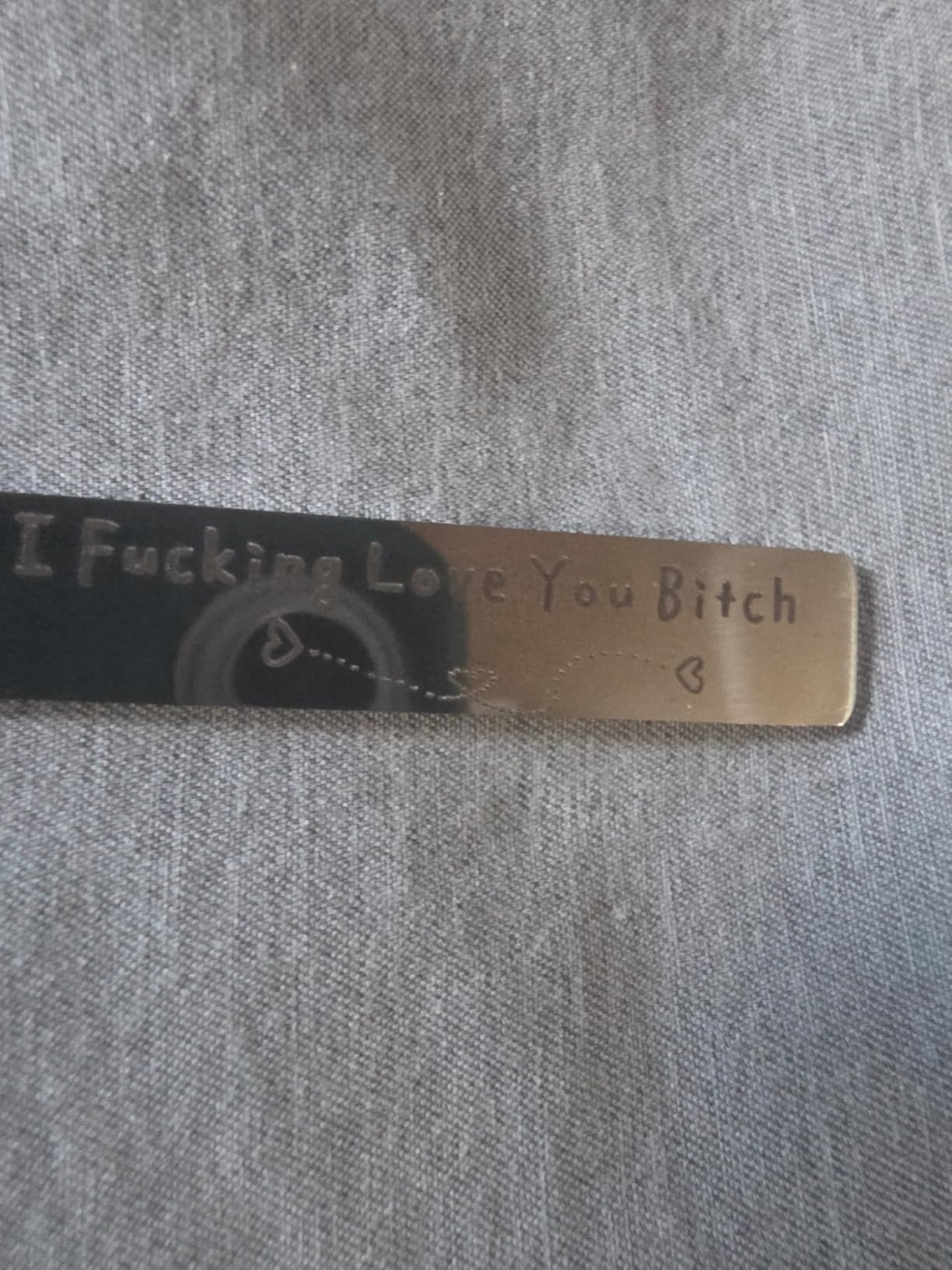 Best Friend Keychain for Women, Stainless Steel Key Chain Engrave I Fking Love You Bith Birthday Christmas Friendship Gift for Bestie Best Friends Female Bff Customer Review Best Friend Keychain for Women, Stainless Steel Key Chain Engrave I Fking Love You Bith Birthday Christmas Friendship Gift for Bestie Best Friends Female Bff - Customer Photo 2