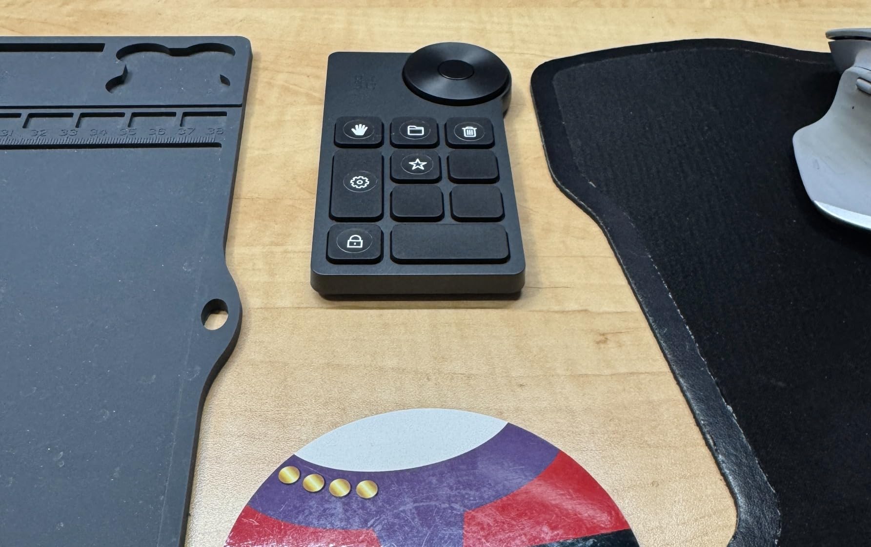 XPPen Mini Keydial ACK05 Wireless Shortcut Keyboard Bluetooth Programmable Express Remote Control with Dial & Customized Express Keys for Drawing Tablet PC MacBook Windows Images Video Editing Customer Review XPPen Mini Keydial ACK05 Wireless Shortcut Keyboard Bluetooth Programmable Express Remote Control with Dial & Customized Express Keys for Drawing Tablet PC MacBook Windows Images Video Editing - Customer Photo 2