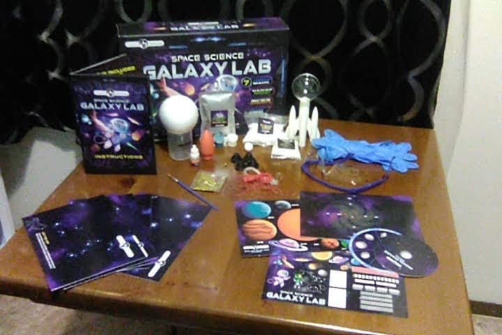 Original Stationery Space Science Kit - Solar System Kit with a Rocket - Outer Space Christmas Science Gift & Kids Gifts - Moon Spinner and a Solar System - Ages 6-14 - Customer Photo 1