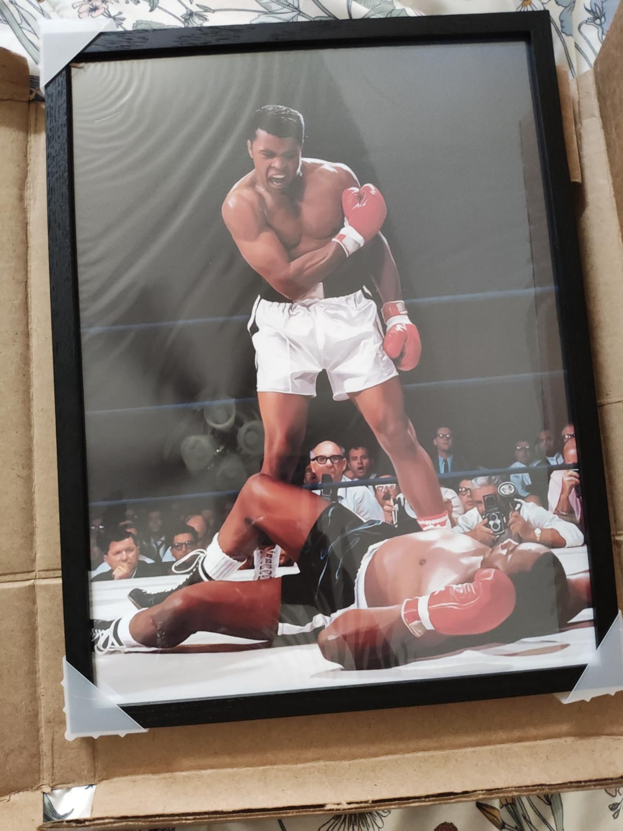 HAUS AND HUES JFK Smoking Wall Art for Men - Cool Posters for Guys Bedroom, Trippy Prints for Wall Decor, Weed Posters for College Dorm, John F Kennedy Stoner Art (Unframed 24x36) - Customer Photo 1