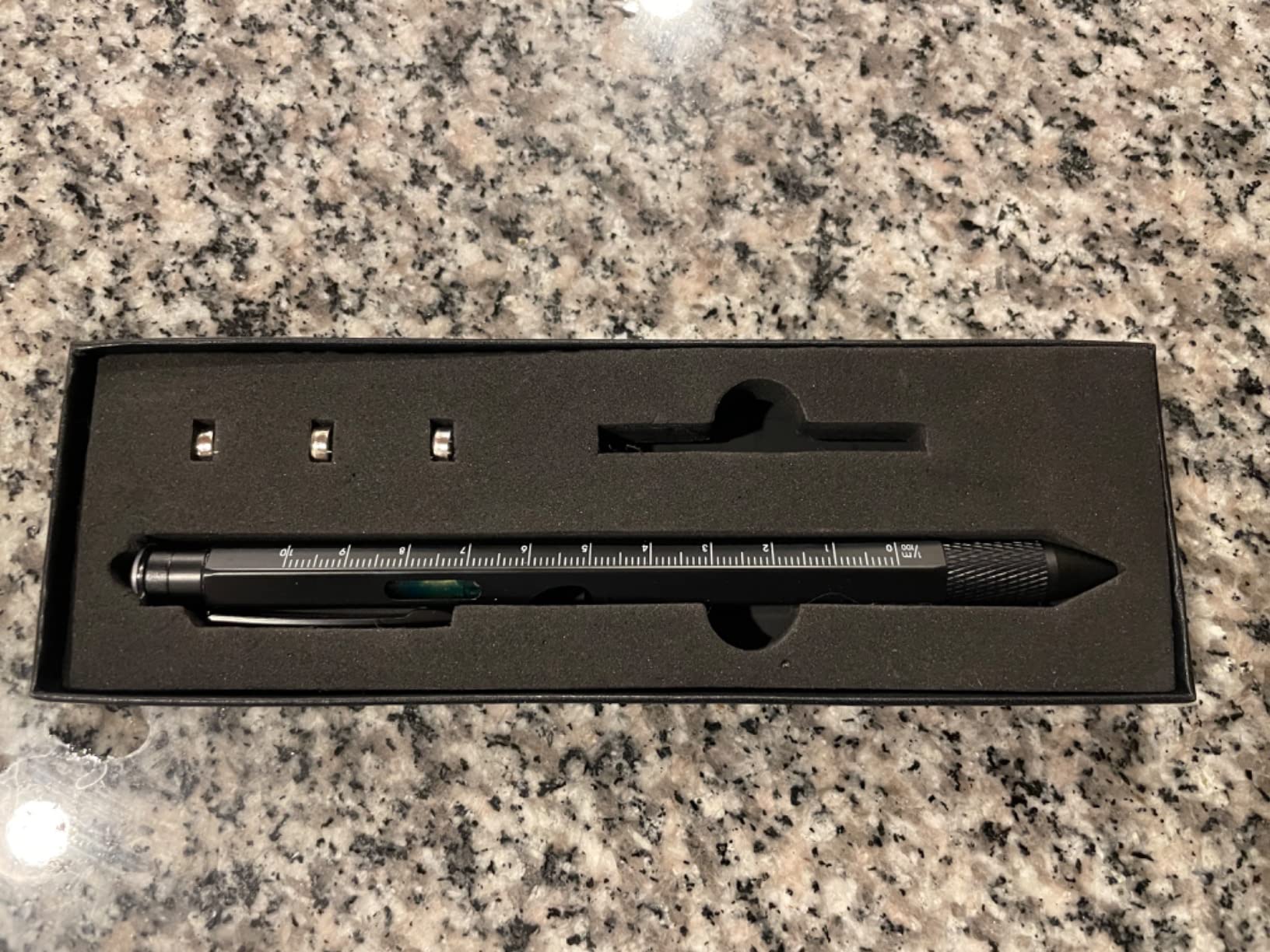 Gifts for Men, Christmas Stocking Stuffers for Men Dad Husband Adults, 9 in 1 Multitool Pen, Cool Tools Gadgets Birthday Present, Fathers Day Dad Gifts from Daughter Son - Customer Photo 2