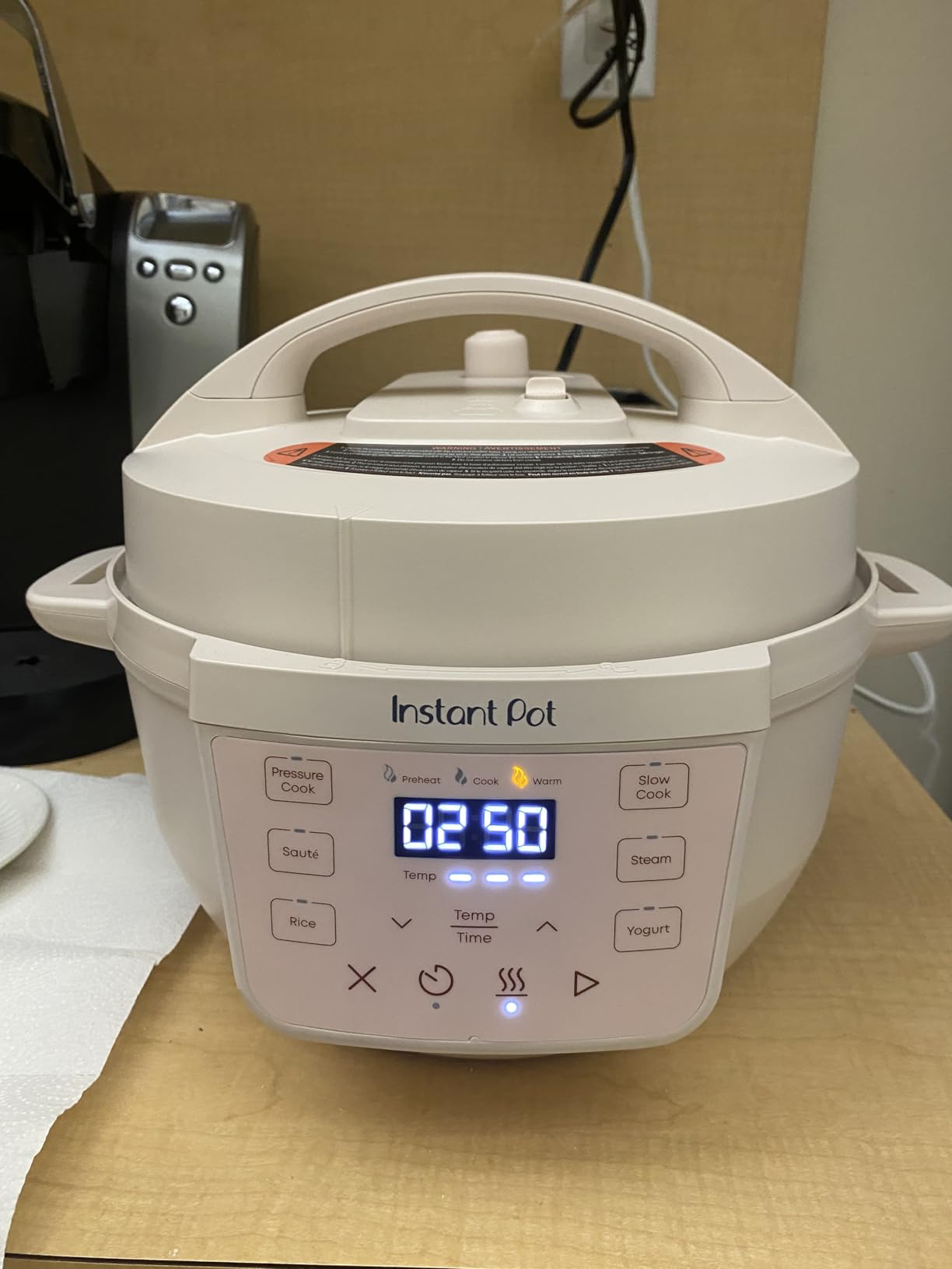Instant Pot 7.5QT RIO Wide, 7-in-1 Electric Multi-Cooker, Pressure Cooker, Slow Cook, Rice, Steamer, Sauté, Yogurt & Warmer, Wide Base, Large Searing Base, WhisperQuiet Steam Release - Customer Photo 2