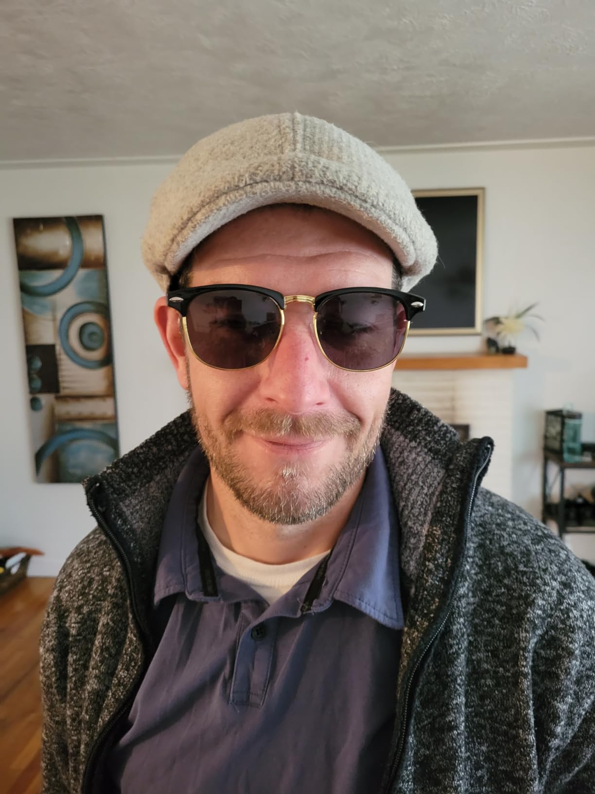 8 Pack Groomsmen Sunglasses for Men - Wedding Sunglasses Set for Groomsman Proposal Gifts, Bachelor Party Favors - Customer Photo 1