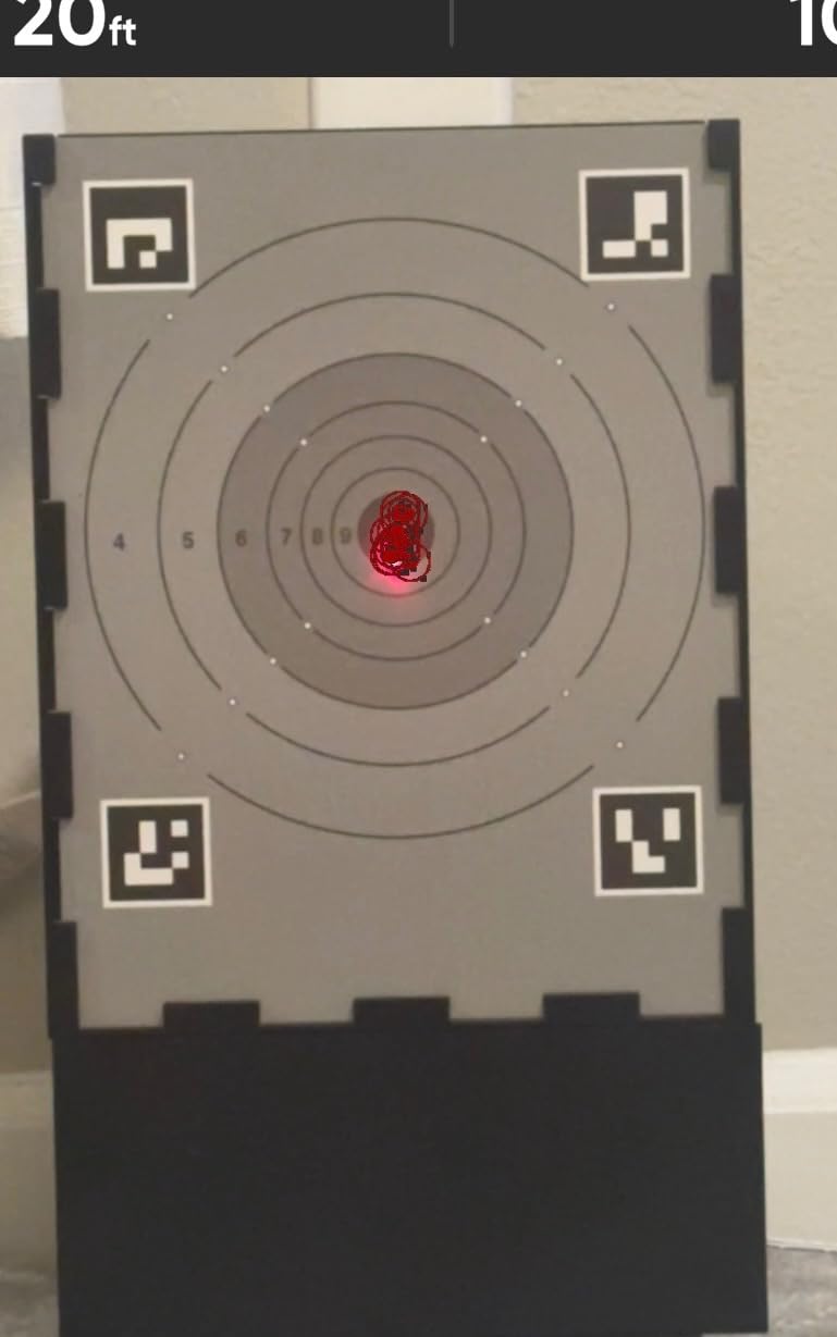 Strikeman 9mm Dry-Fire Laser Training System - Great for Target Shooting Practice with Pistols - Kit Includes Access to Updated App (No Subscription Needed), Cartridge, Target & Phone Holder - Customer Photo 1