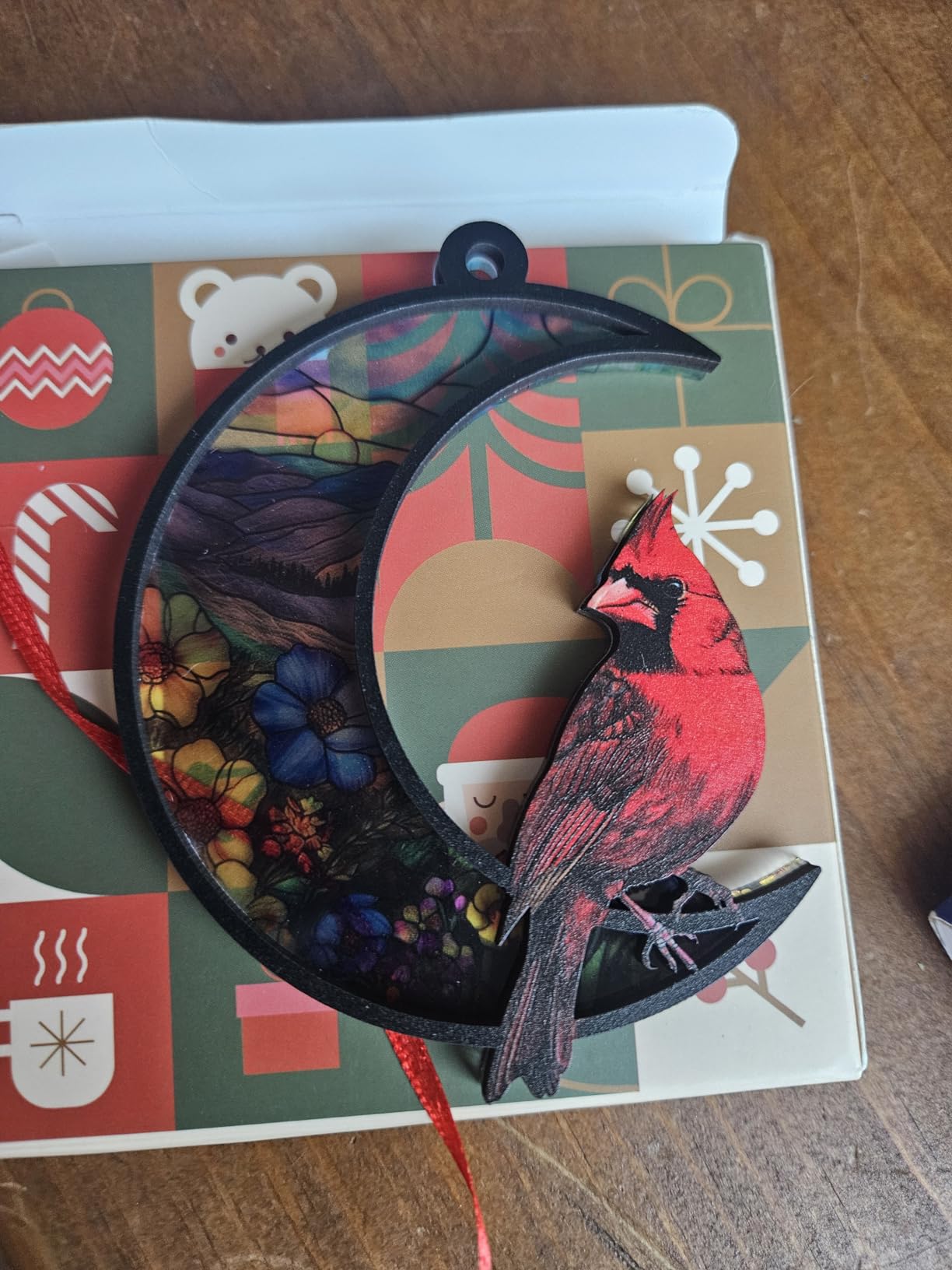 Christmas Thank You Gifts for Neighbors - Ceramic Christmas Ornaments 2025 for Tree Decorations - Funny Gifts for Neighbors Friends BFF Bestie Friendship Women Men, Neighbor Ornaments - Customer Photo 2