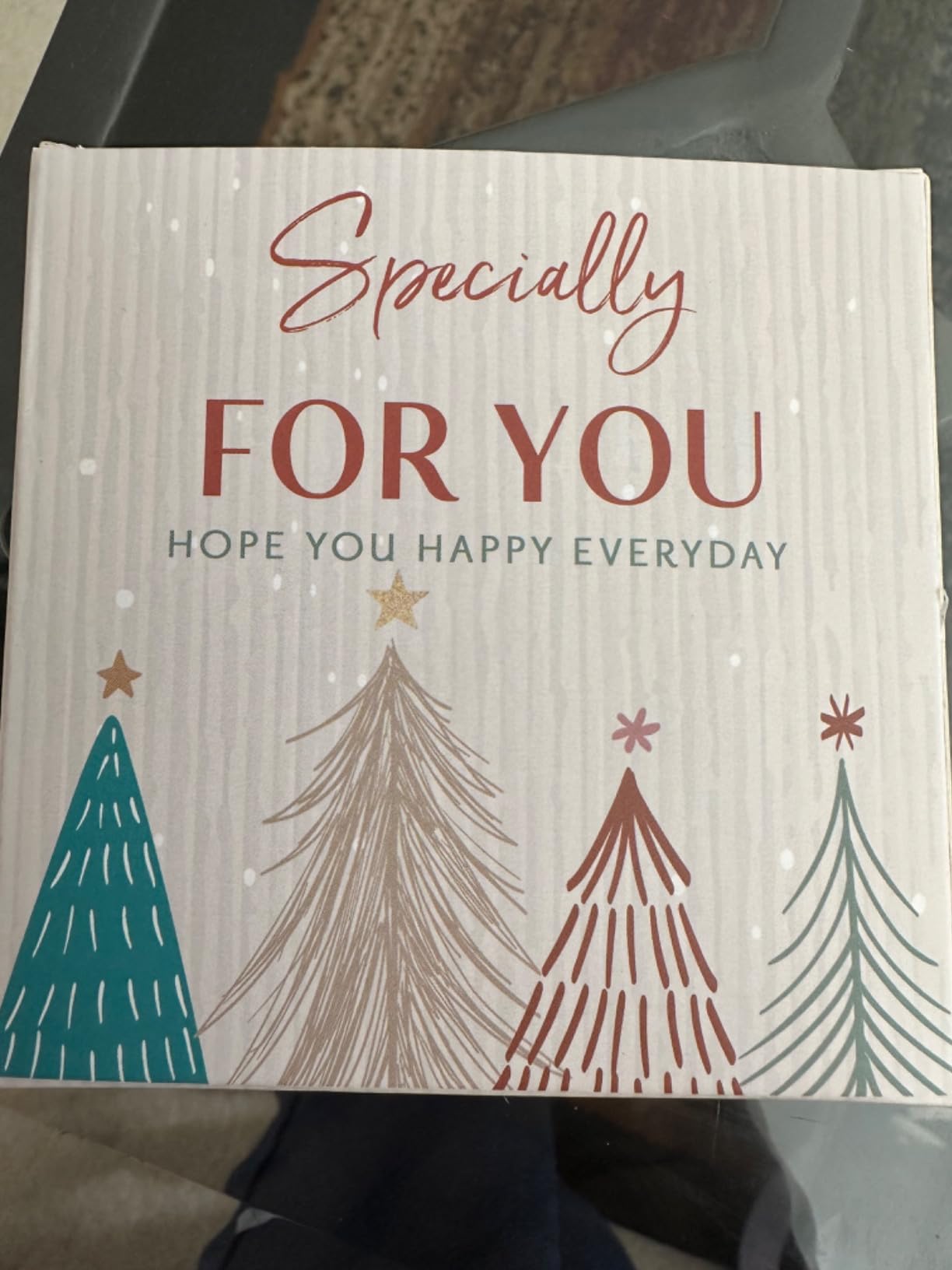 Christmas Thank You Gifts for Neighbors - Ceramic Christmas Ornaments 2025 for Tree Decorations - Funny Gifts for Neighbors Friends BFF Bestie Friendship Women Men, Neighbor Ornaments - Customer Photo 3