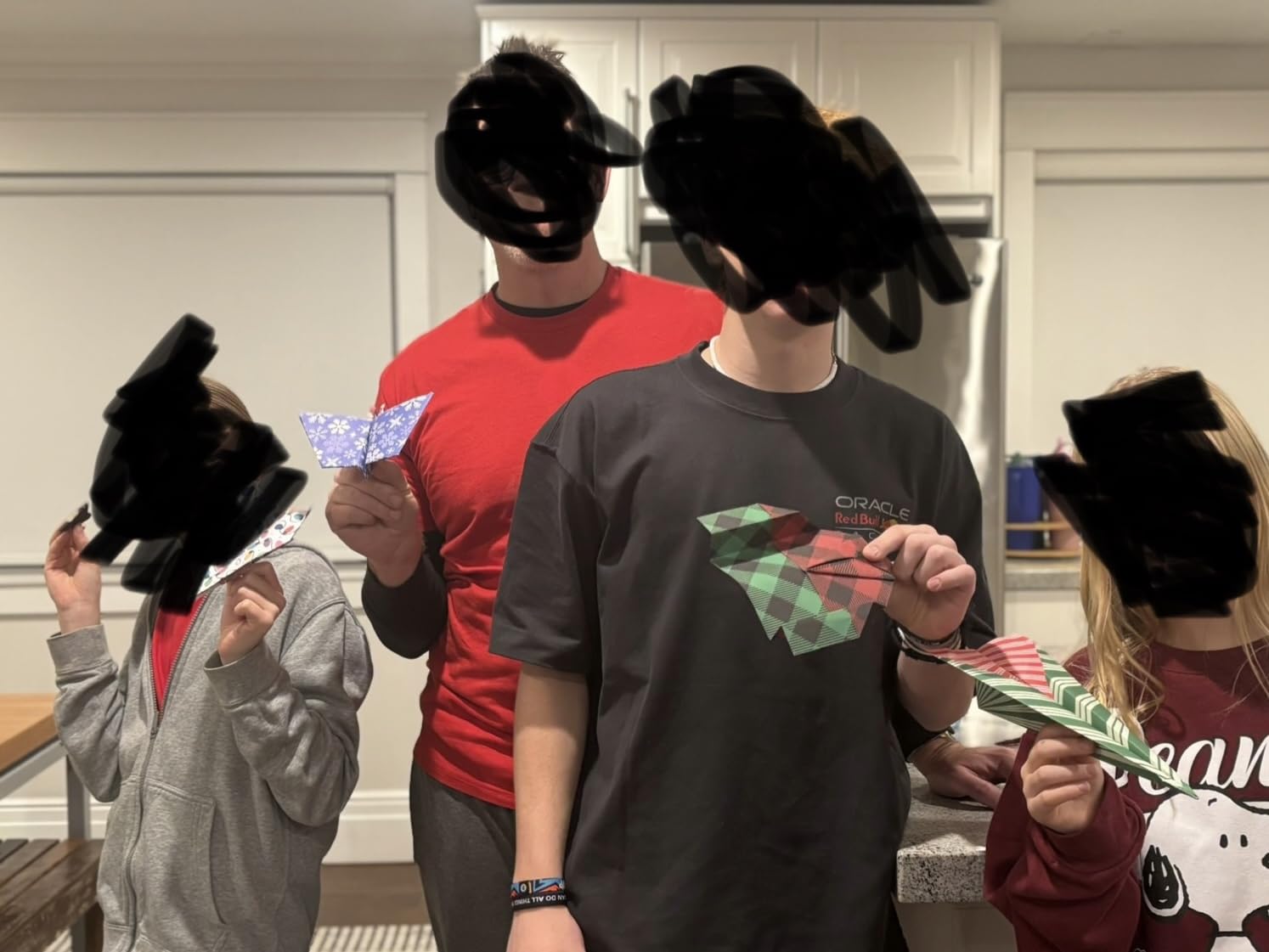 Paper Airplane Kit, Christmas Stocking Stuffers for Kids, Toys for Ages 8-13 Instruction Book, 60 Holiday Sheets, Christmas Gift Box, Stocking Stuffers Ideas for Boys 8-12 Christmas Crafts 2024 - Customer Photo 1