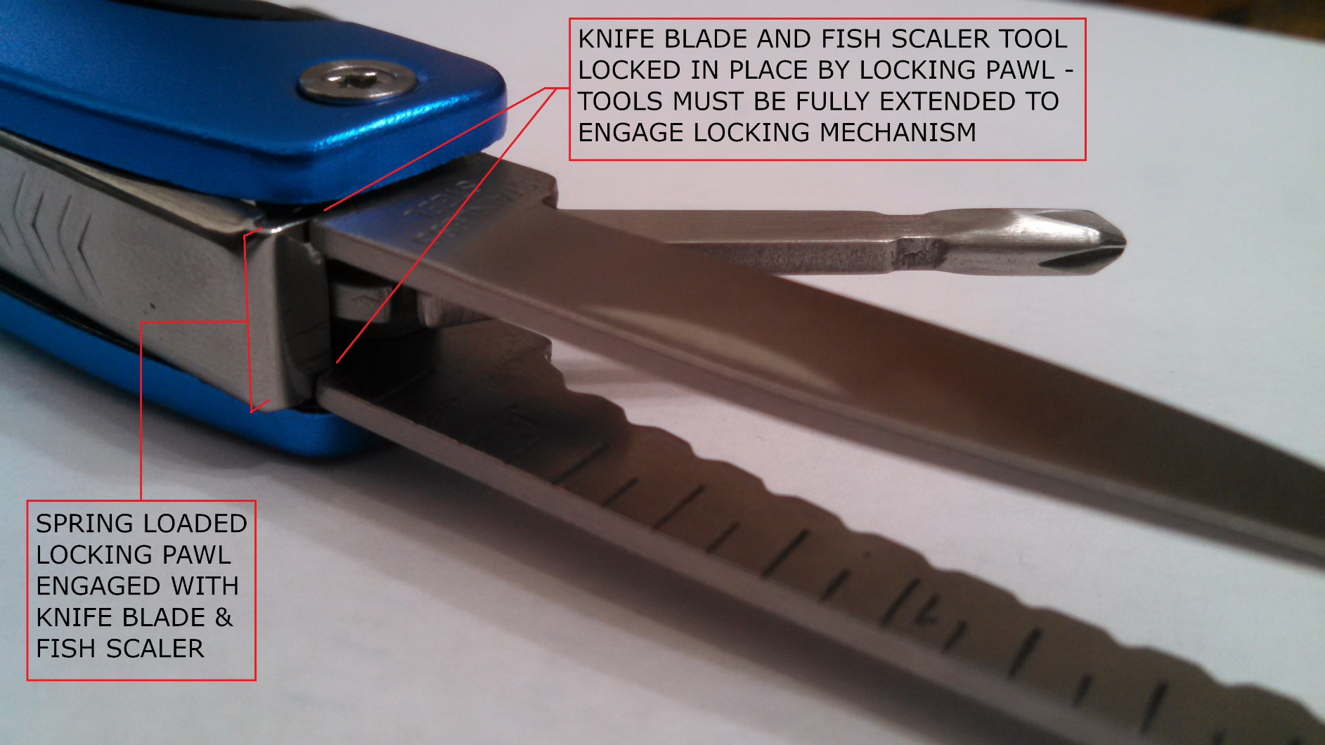 MY HERO 15-in-1 Multitool Gift for Men, Multi Tool Pliers with Safety-Locking and Sheath for Outdoors, Survival, Hiking, Camping, Fishing, Simple Repair, Gift for Dad, Husband, Brother, Boyfriend - Customer Photo 2