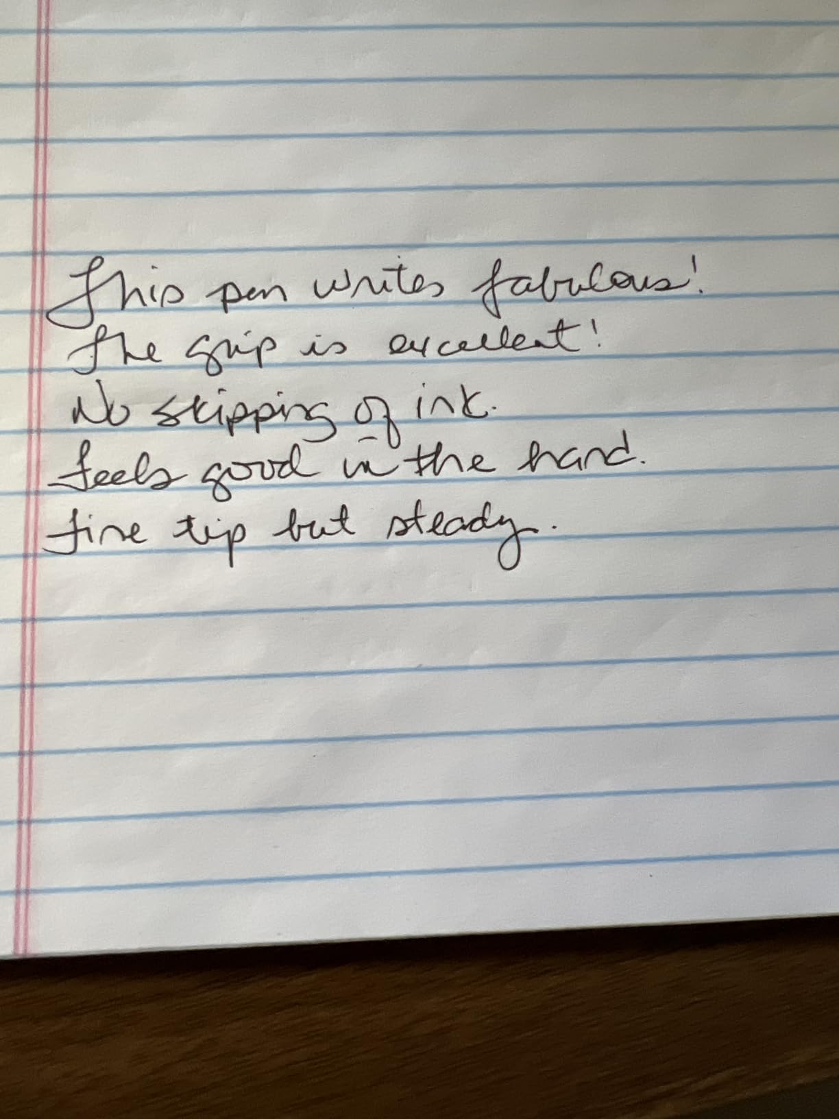 Ddaowanx Gel Pens, 6 Pcs 0.5mm Quick Dry Black Ink Pens Fine Point Smooth Writing Pens, Cute Office School Supplies Gifts for Women - Customer Photo 4