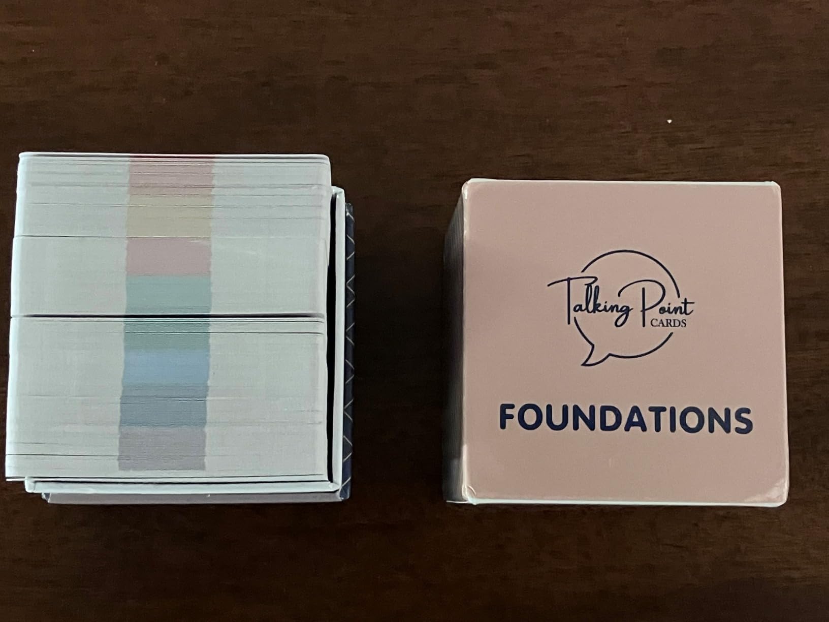 200 Foundational Conversation Starter Cards for Couples - Fun Relationship Card Game to Build Love and Marriage on a Solid Foundation - Perfect Wedding or Engagement Gift - Customer Photo 1