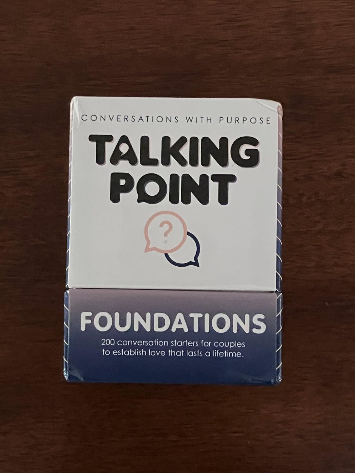 200 Foundational Conversation Starter Cards for Couples - Fun Relationship Card Game to Build Love and Marriage on a Solid Foundation - Perfect Wedding or Engagement Gift - Customer Photo 2