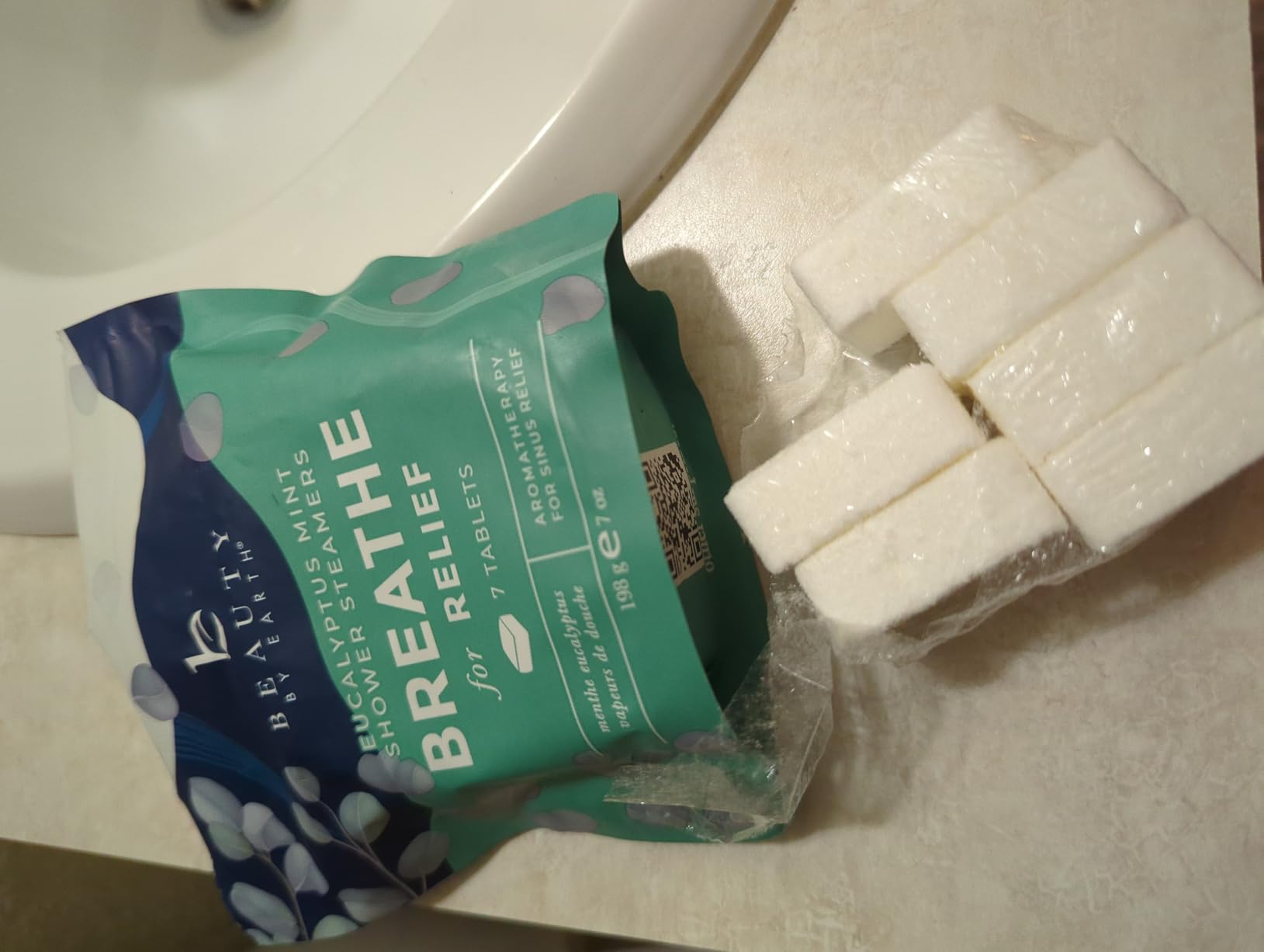 Shower Steamers Aromatherapy - USA Made with Natural Ingredients & Eucalyptus Essential Oil, Christmas Stocking Stuffers for Men & Women, Large Shower Bombs, White Elephant Relaxation Spa Gifts - Customer Photo 4