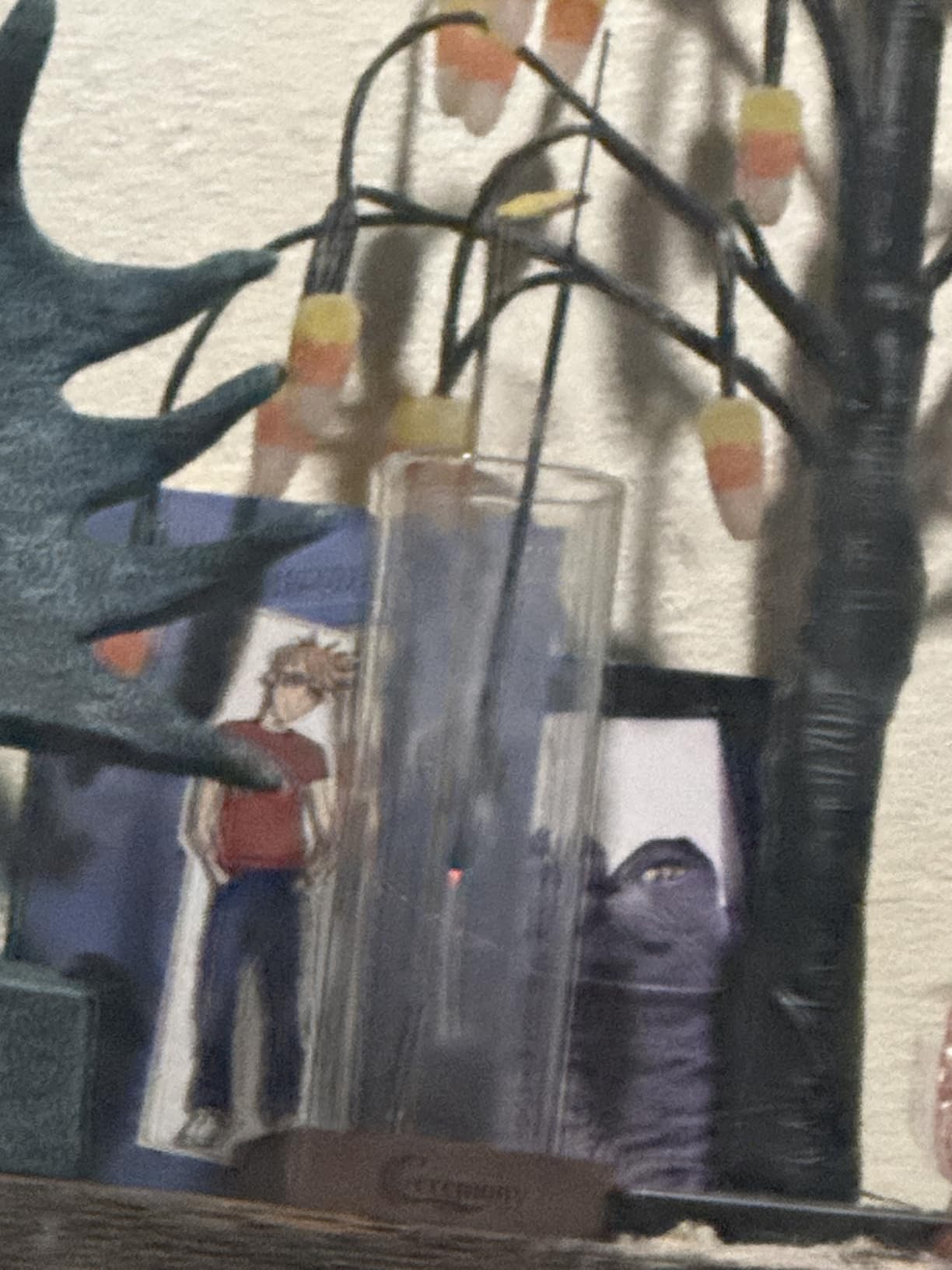 Ceremony Incense Holder, Wooden Incense Holder for Sticks with Glass Ash Catcher, Anti-ash Incense Burner with 20 Incense Sticks and a Ash Brush for Meditation Yoga Spa Room Decor - Customer Photo 2