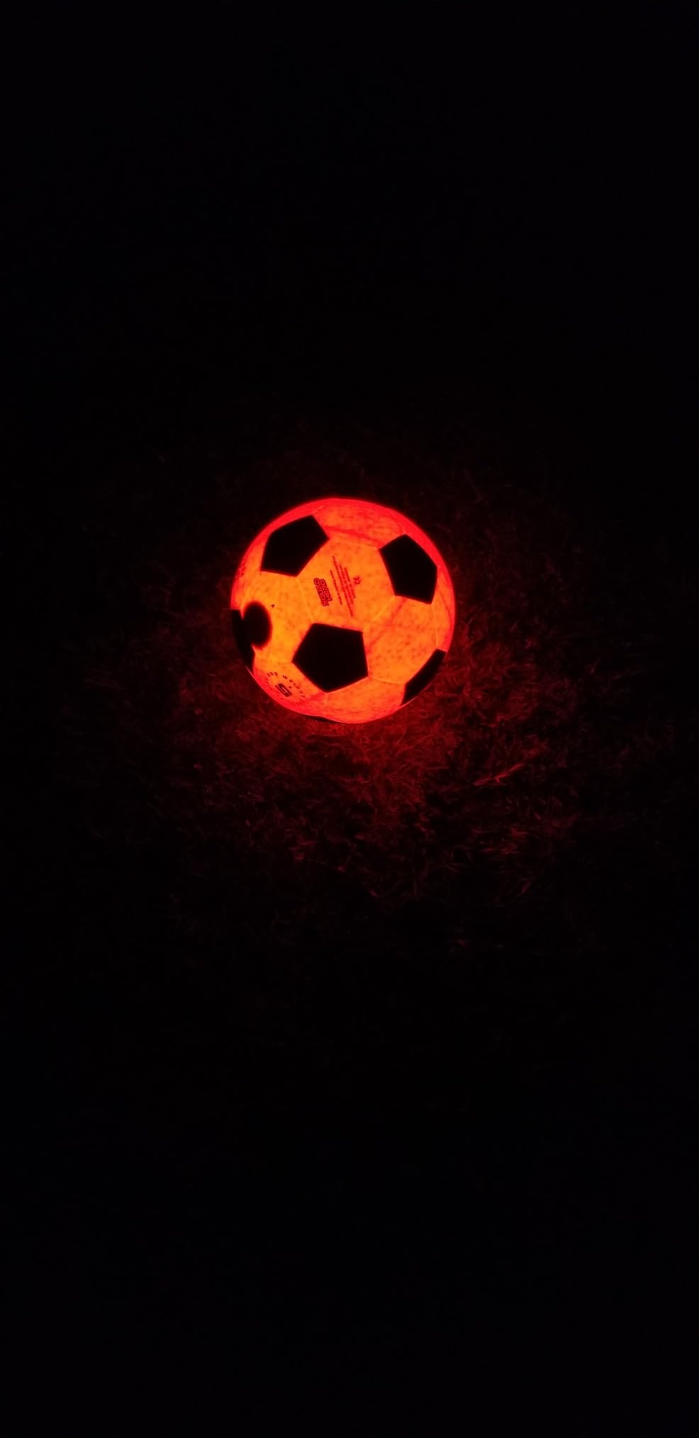 Light Up Soccer Ball - Glow in The Dark - NO 5 - Sports Gear Gifts for Boys & Girls 8-15+ Year Old - Kids, Teens Gift Birthday Ideas - Cool Boy Toys Ages 8 to 15 Glowing Night Activity - Customer Photo 3