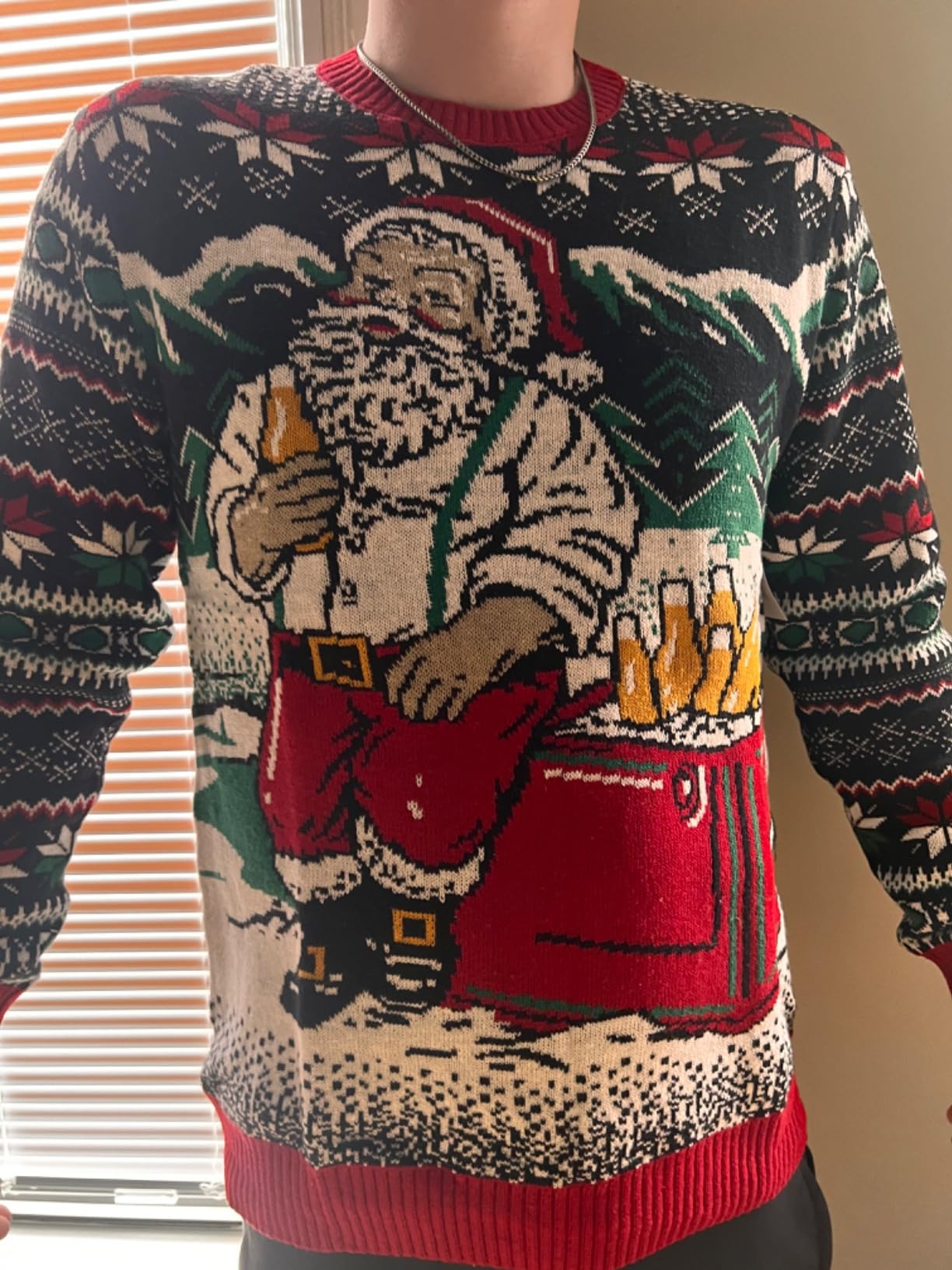 The Ugly Sweater Co. Ugly Christmas Sweater for Holiday Fun Tacky Unisex Design - Customer Photo 1