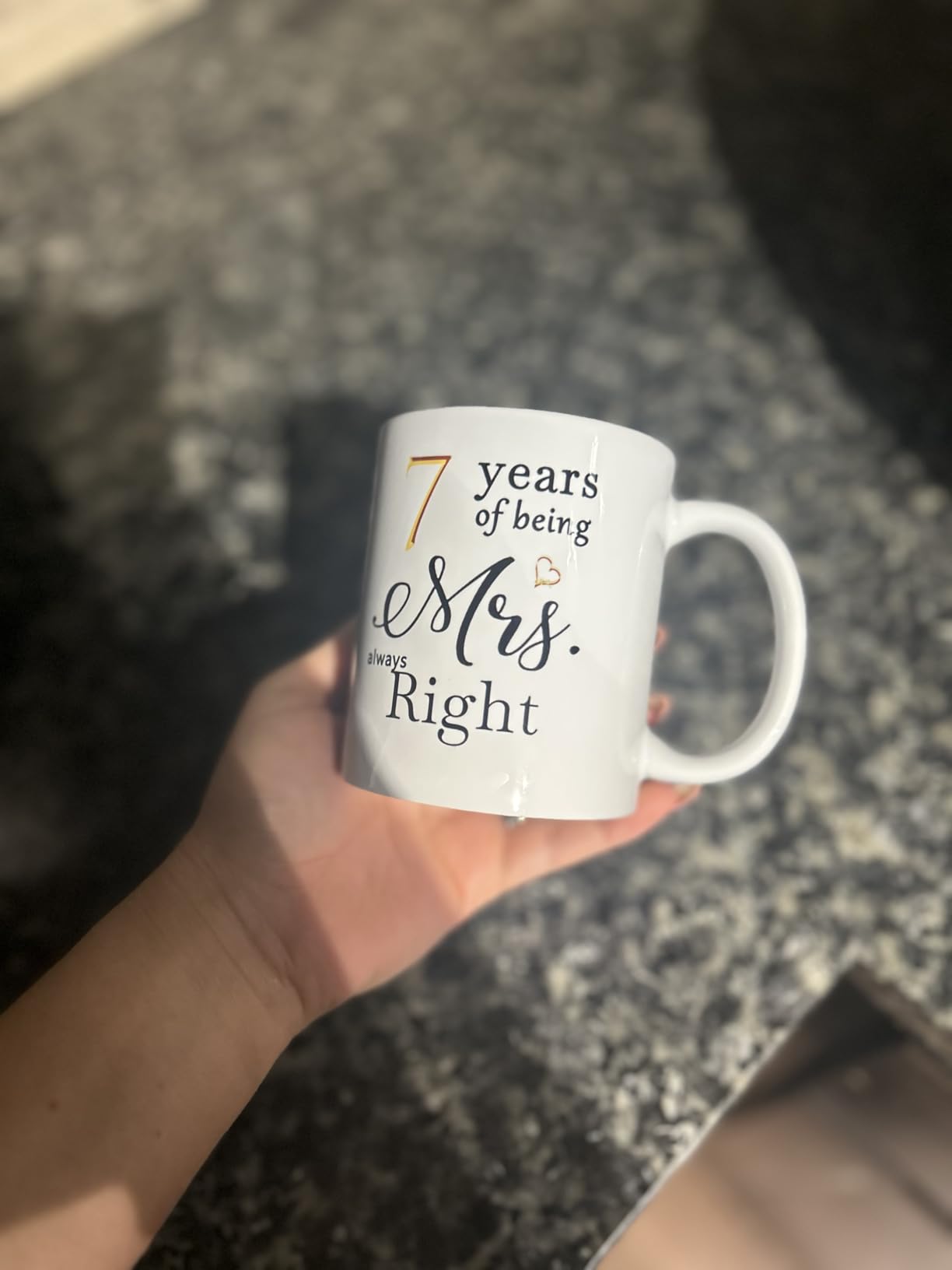40 Year Anniversary Coffee Mugs Set of 2, 40th Anniversary Wedding Gifts Decorations for Couple Parents Grandparents Men Women Husband Wife Him Her, Gift Box Packaging, 11oz - Customer Photo 2