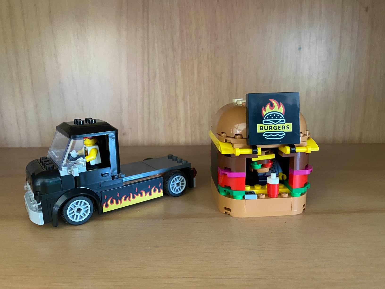 LEGO City Burger Truck Toy Building Set, Fun Gift for Kids Ages 5 Plus, Burger Van and Kitchen Playset, Vendor Minifigure and Accessories, Imaginative Pretend Play for Boys and Girls, 60404 Customer Review LEGO City Burger Truck Toy Building Set, Fun Gift for Kids Ages 5 Plus, Burger Van and Kitchen Playset, Vendor Minifigure and Accessories, Imaginative Pretend Play for Boys and Girls, 60404 - Customer Photo 1