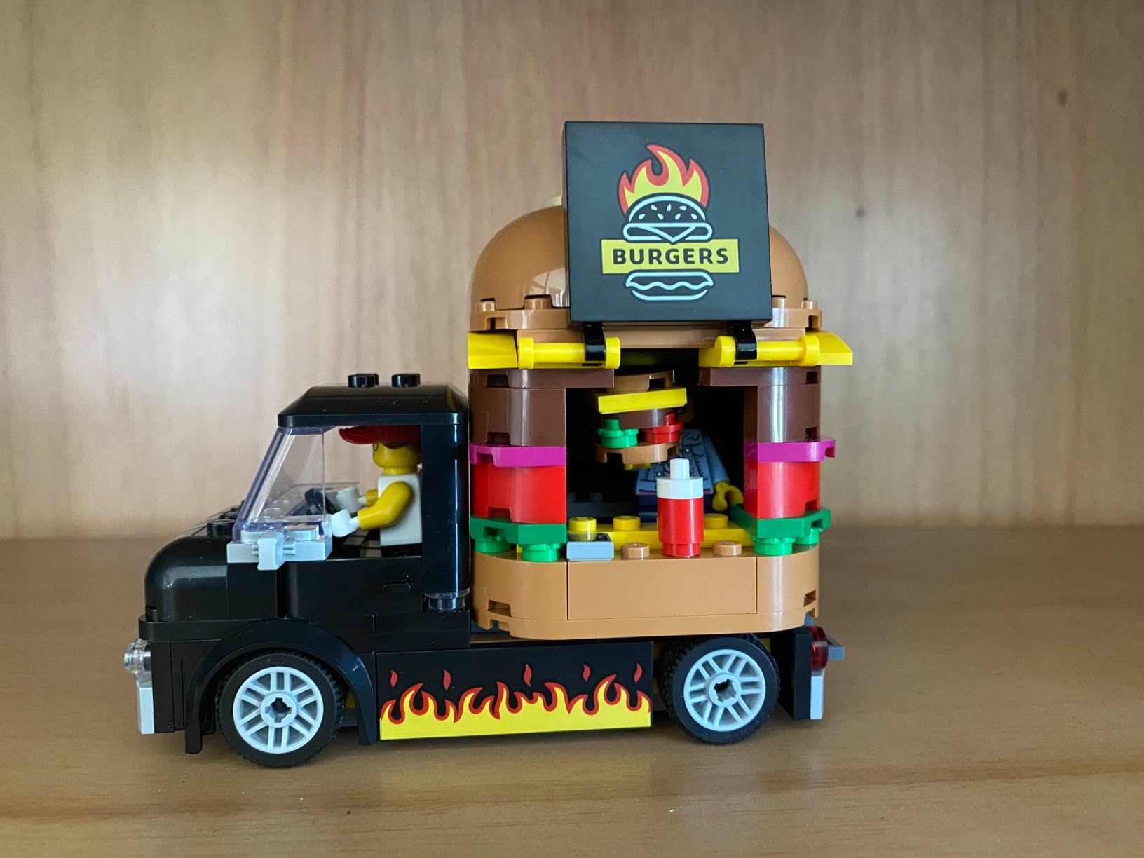 LEGO City Burger Truck Toy Building Set, Fun Gift for Kids Ages 5 Plus, Burger Van and Kitchen Playset, Vendor Minifigure and Accessories, Imaginative Pretend Play for Boys and Girls, 60404 Customer Review LEGO City Burger Truck Toy Building Set, Fun Gift for Kids Ages 5 Plus, Burger Van and Kitchen Playset, Vendor Minifigure and Accessories, Imaginative Pretend Play for Boys and Girls, 60404 - Customer Photo 2