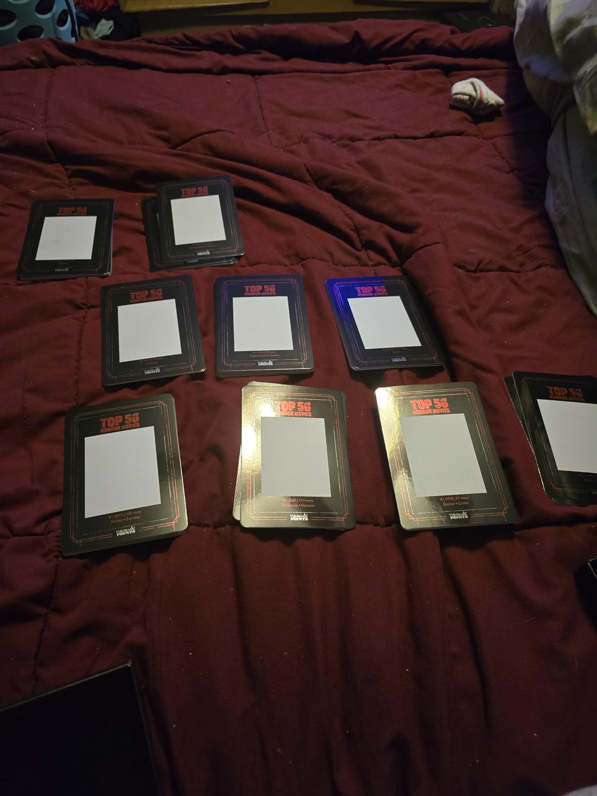 Premium Movie Night Scratch Off Cards – Gifts for Movie Lovers – End Movie Night Indecision With Movies From Top Databases – Stunning Illustrations - Husband Boyfriend Gift - Couples Gift Ideas - Customer Photo 1