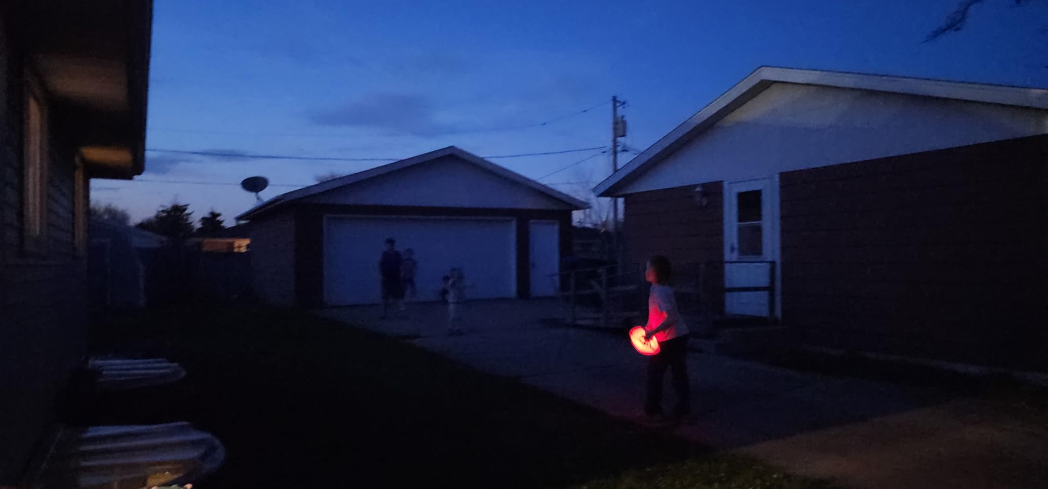 Light Up Football - Glow in the Dark Ball - NO 6 - Boys Gifts - Outdoor Sports, Birthday Gifts for Boys 8-15+ Year Old - Kids Teenage Youth Gift Ideas - Boy Toys Stuff Ages 8 9 10 11 12 13 14 15 - Customer Photo 1