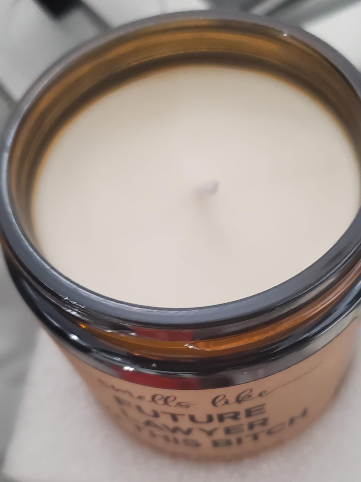 GSPY Candle, Future Lawyer, Funny Lawyer Gifts for Women, Men - Law School Essentials, Cool Graduation Gifts for Law Students, Lawyers - Christmas, Bar Exam, School Acceptance Presents for Attorney - Customer Photo 2