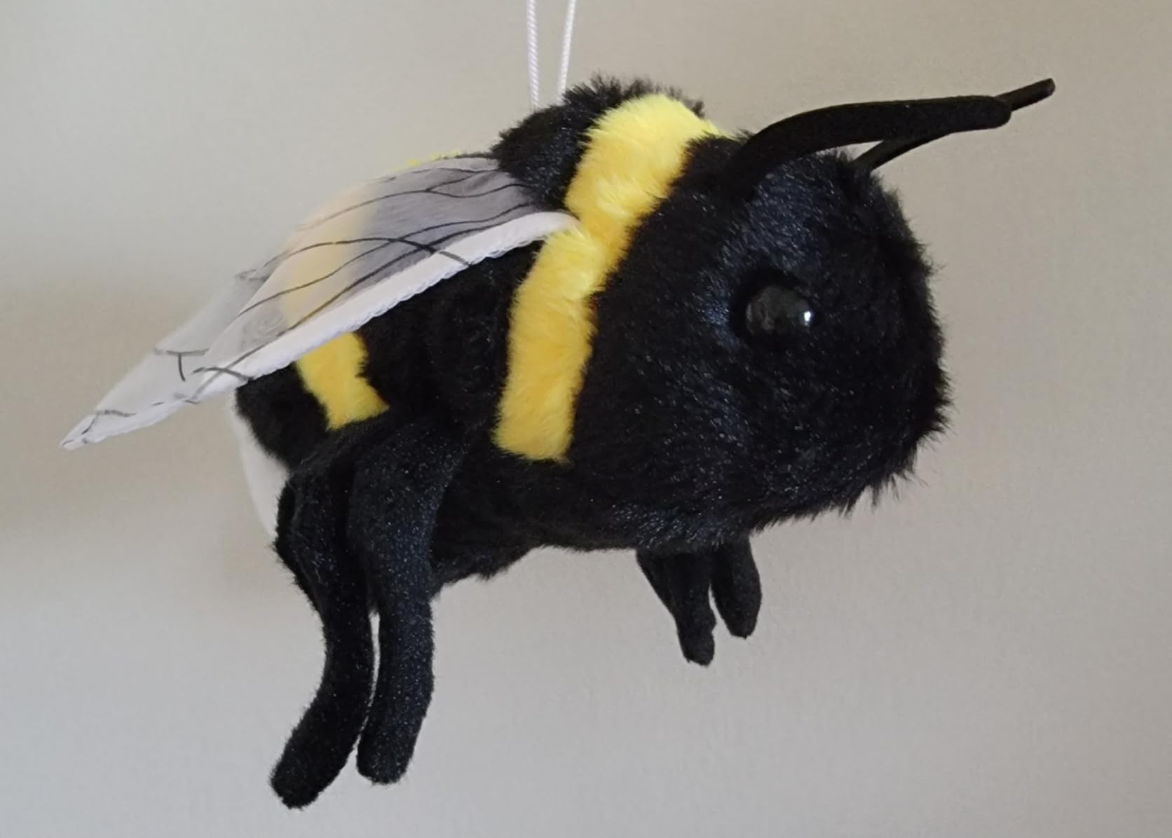TAMMYFLYFLY Soft Bee Plush Toy, Stuffed Animal Doll,Cute Honeybee Plush Doll,17cm - Customer Photo 1
