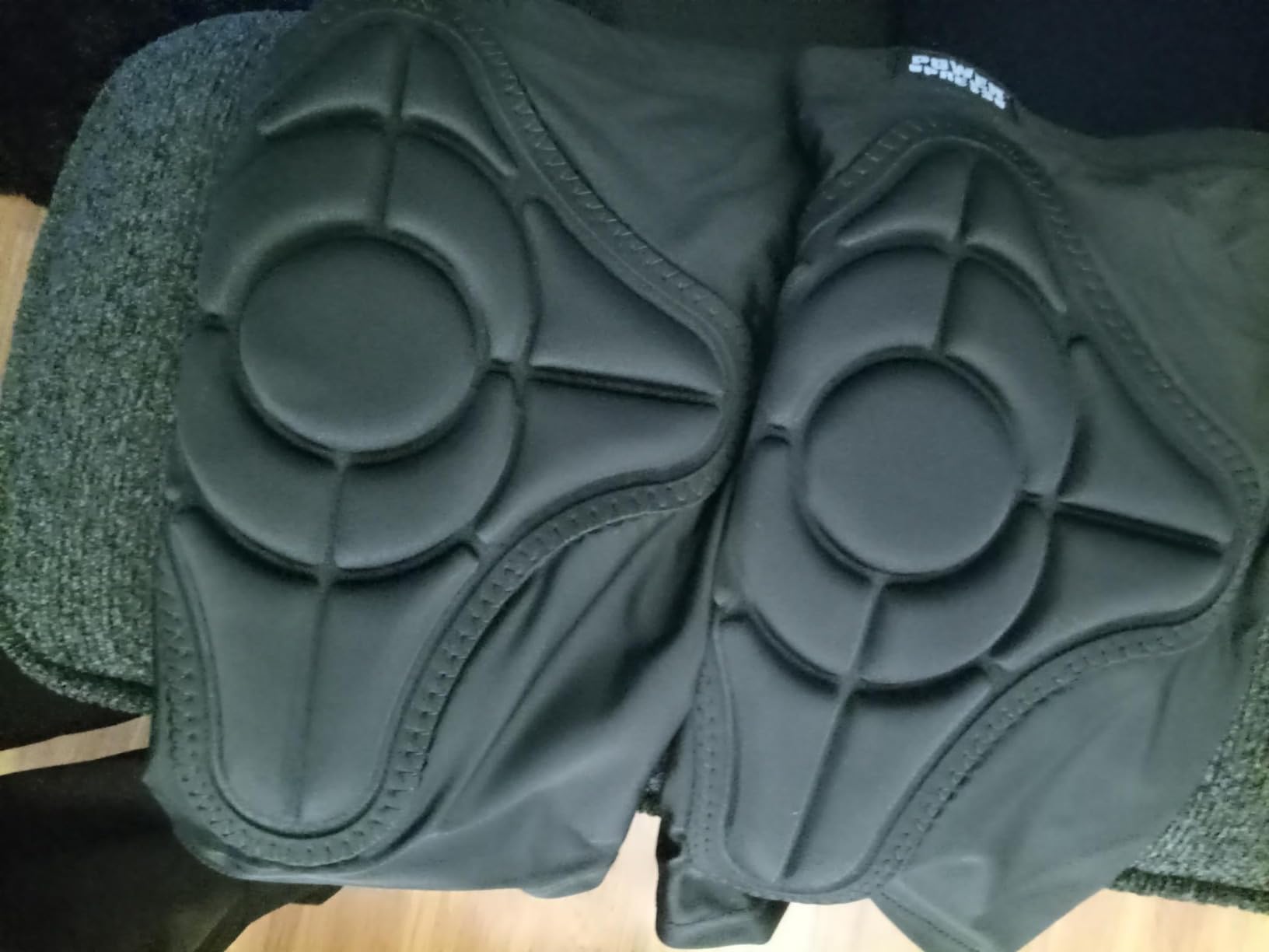 PowerPress EVA Foam Kneepads - Work Knee Pad for Men or Women with Silicone Grip - Pads for Knees for Basketball, Dance or Volleyball - Foam Comfort Knee Sleeve for Adults Customer Review PowerPress EVA Foam Kneepads - Work Knee Pad for Men or Women with Silicone Grip - Pads for Knees for Basketball, Dance or Volleyball - Foam Comfort Knee Sleeve for Adults - Customer Photo 2