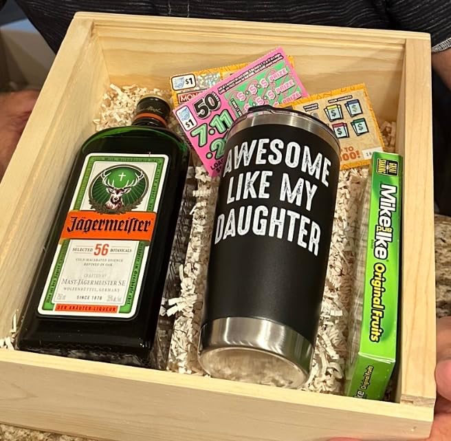 NewEleven Christmas Gift For Dad - Cool Dad Gifts From Daughter - Unique Birthday Present Ideas For Father, Husband, Bonus Father, Step Papa, New Papa From Son - 20 Oz Tumbler - Customer Photo 3