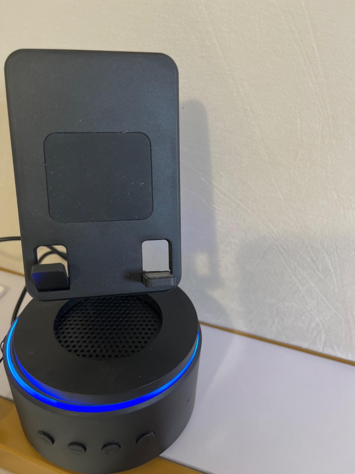 White Elephant Gifts for Men Dad Him Husband Christmas, Cell Phone Stand with Wireless Bluetooth Speaker, Anniversary Birthday Gifts for Teen Boy Boyfriend Women, Tech Mens Stocking Stuffers Gifts - Customer Photo 1