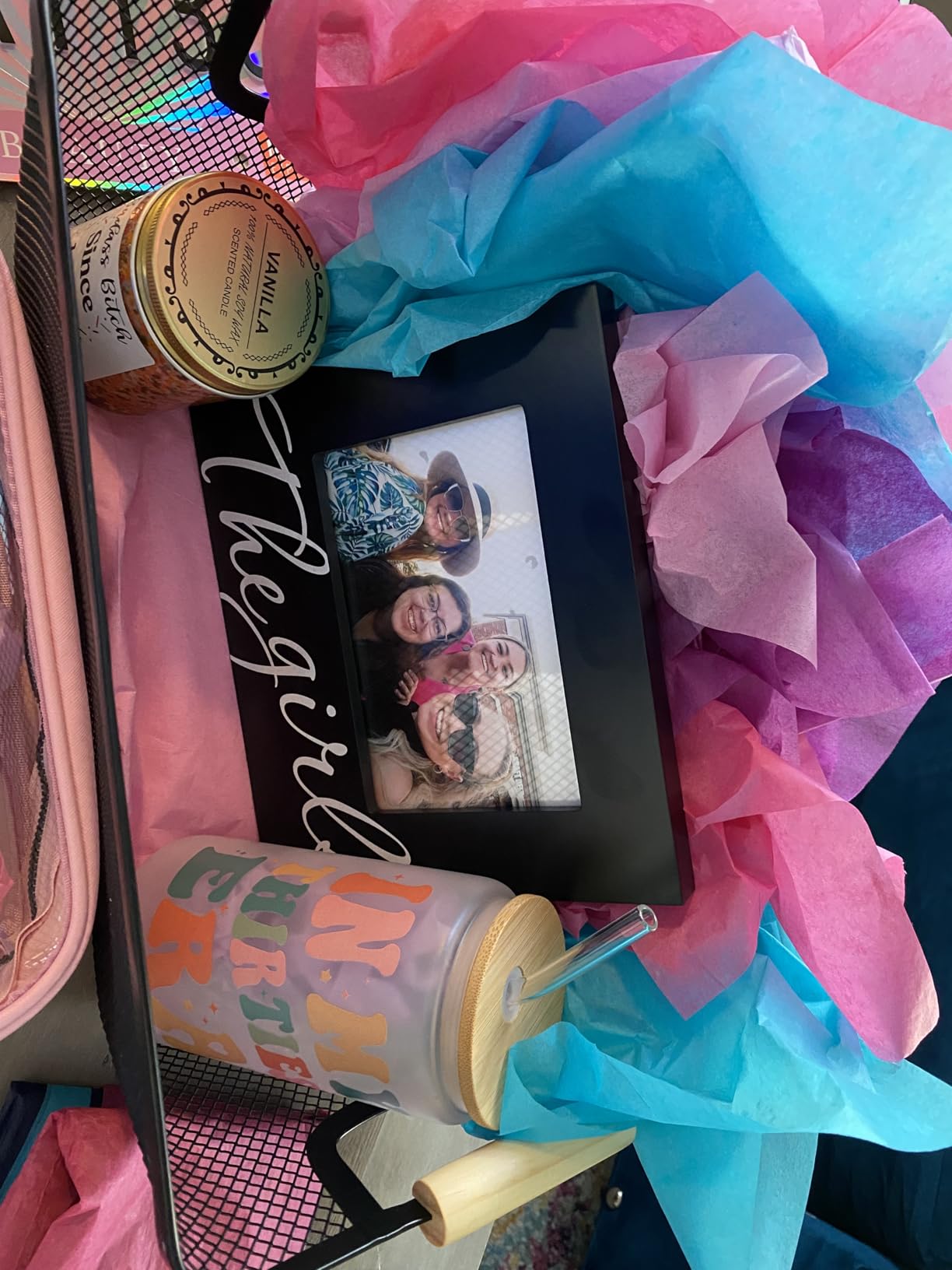 KLUBI In My Mom Era Cup 16oz Gifts for New Mom Gifts Mom Glass Cup with Straw Mom Mug Best Mom Gifts Mom Cups Mom Birthday Gifts for Mom Birthday Gifts for New Mothers Presents for Mom Mama Gifts - Customer Photo 1