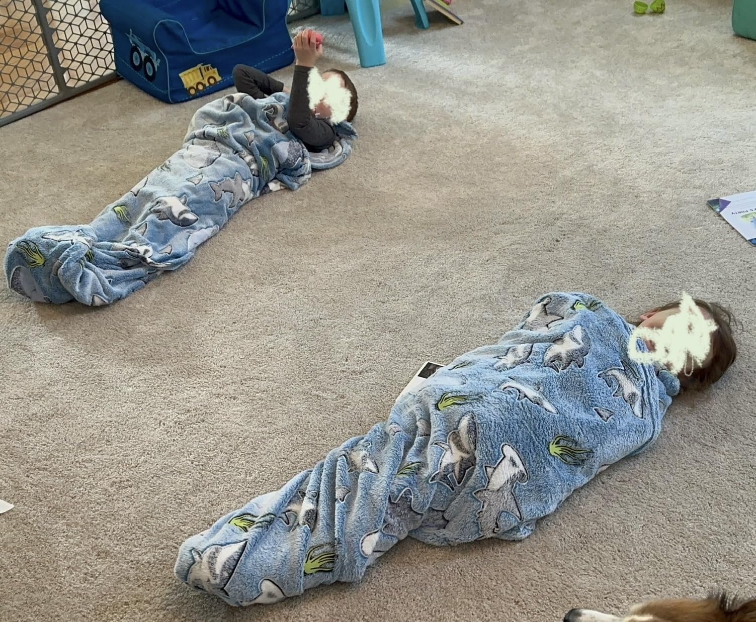 Shark Glow in The Dark Fleece Blanket: Cozy, Soft, Lightweight, Warm, 50