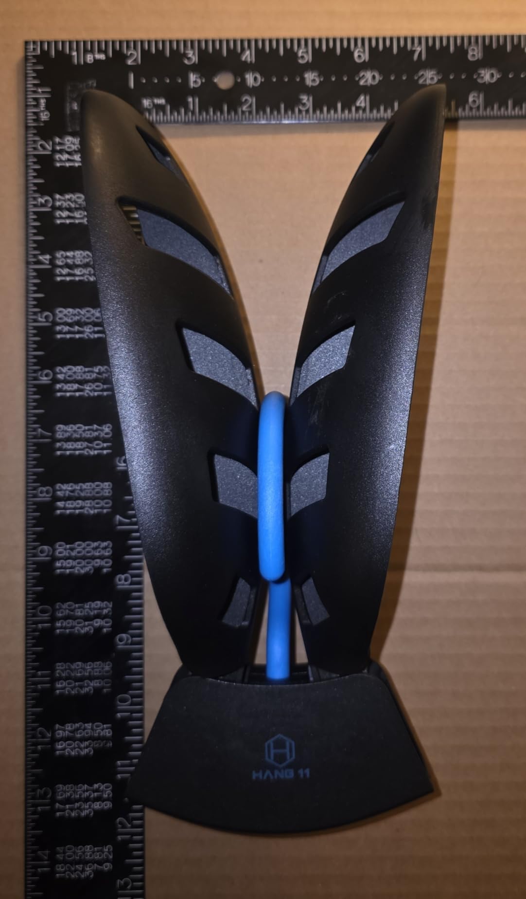 Hang 11 Wetsuit Hanger - Improves Your Wet Suit Longevity, Quick Dryer, Foldable Wetsuit Hangers for Surfers, Ideal for Drysuit Scuba Diving Gear & BCD, Surfing Accessories, Surfing Gifts (Blue) - Customer Photo 1