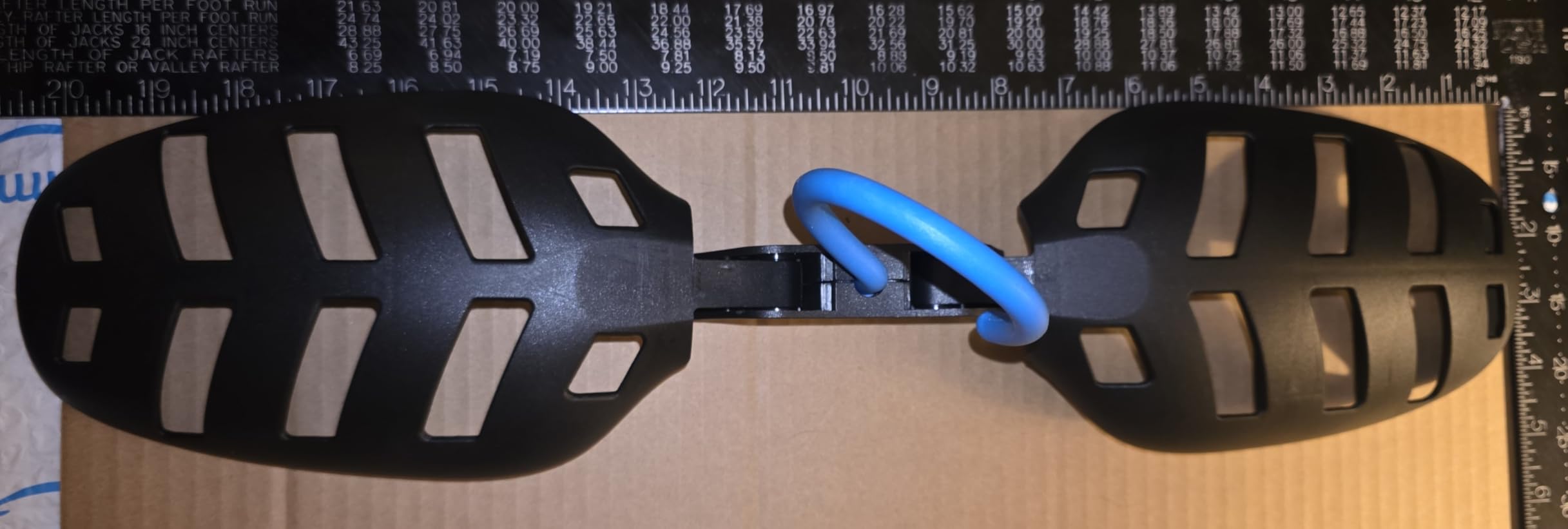 Hang 11 Wetsuit Hanger - Improves Your Wet Suit Longevity, Quick Dryer, Foldable Wetsuit Hangers for Surfers, Ideal for Drysuit Scuba Diving Gear & BCD, Surfing Accessories, Surfing Gifts (Blue) - Customer Photo 2