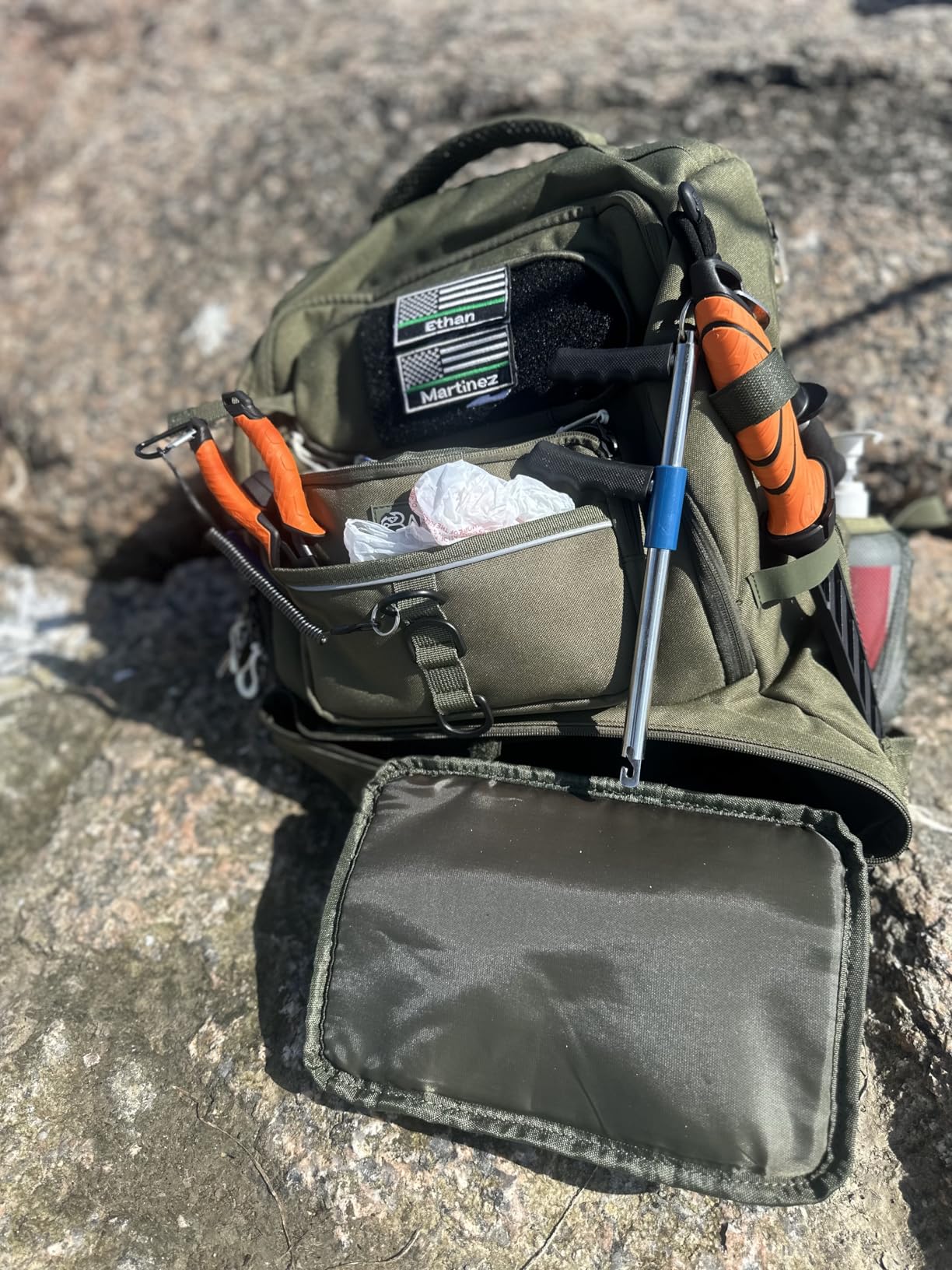 KastKing SteelStream 6pc Fishing Tool Kit - Corrosion Resistant Fishing Pliers with Lanyard, Fillet Knife, Floating Fish Lip Gripper, Fishing Braid Scissors, Tool Retractor, Fishing Gifts for Men - Customer Photo 1