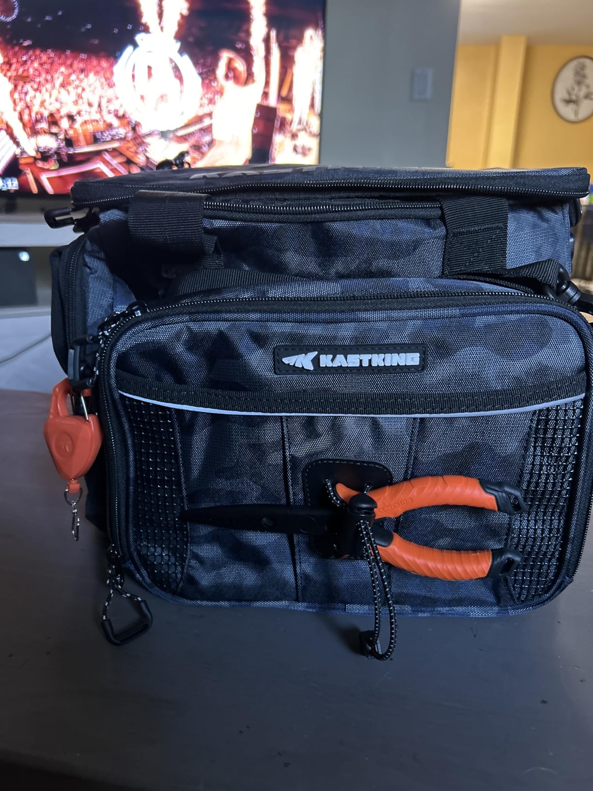 KastKing SteelStream 6pc Fishing Tool Kit - Corrosion Resistant Fishing Pliers with Lanyard, Fillet Knife, Floating Fish Lip Gripper, Fishing Braid Scissors, Tool Retractor, Fishing Gifts for Men - Customer Photo 2