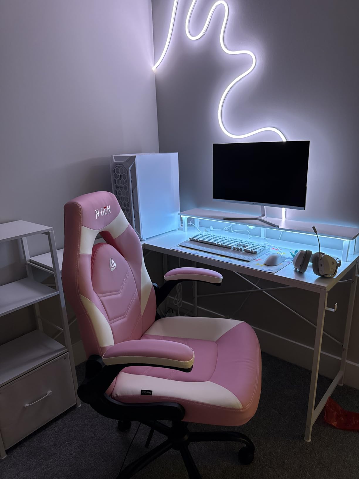 SEDETA L Shaped Gaming Desk, 51 SEDETA L Shaped Gaming Desk, 51