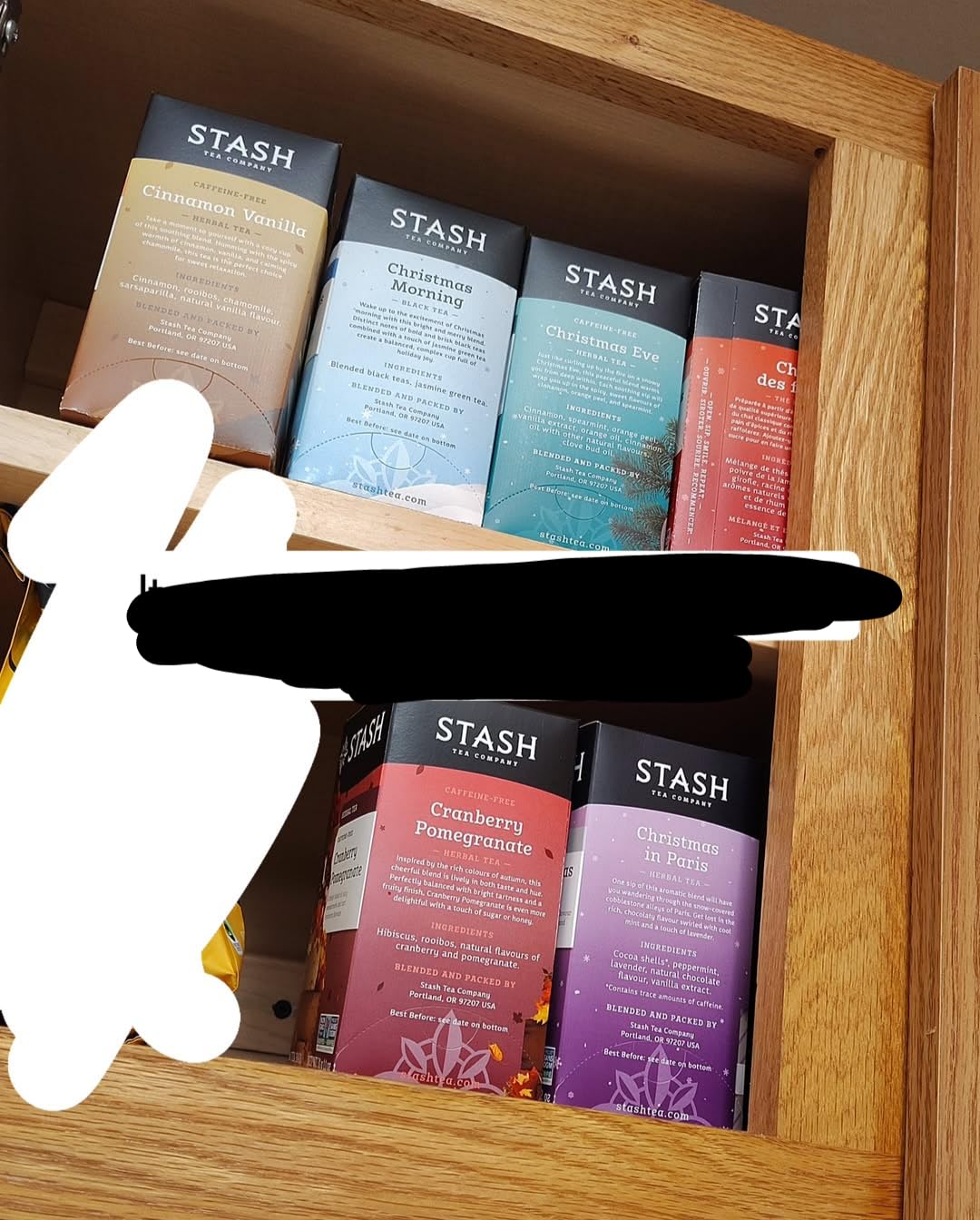 Stash Tea Relax and Unwind Tea Sampler - Assorted Specialty Tea Gift Set, Calming Herbal Teas to Support Relaxation, 7 Flavors, 35 Tea Bags - Customer Photo 1