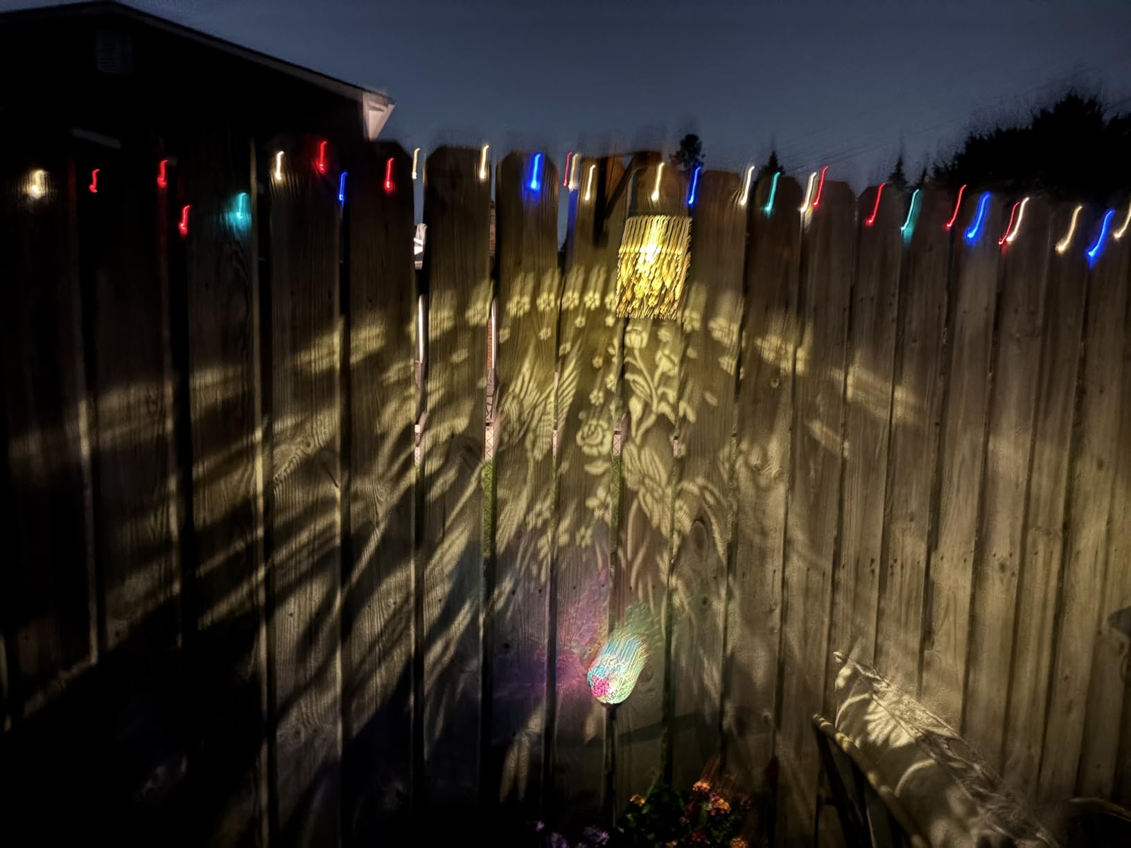 Solar Lanterns Outdoor Waterproof Hummingbird Garden Decor Gifts for Women Mom Grandma Hanging Solar Lights Metal Solar Decoration Outside for Yard, Patio, Backyard, Porch - Customer Photo 2