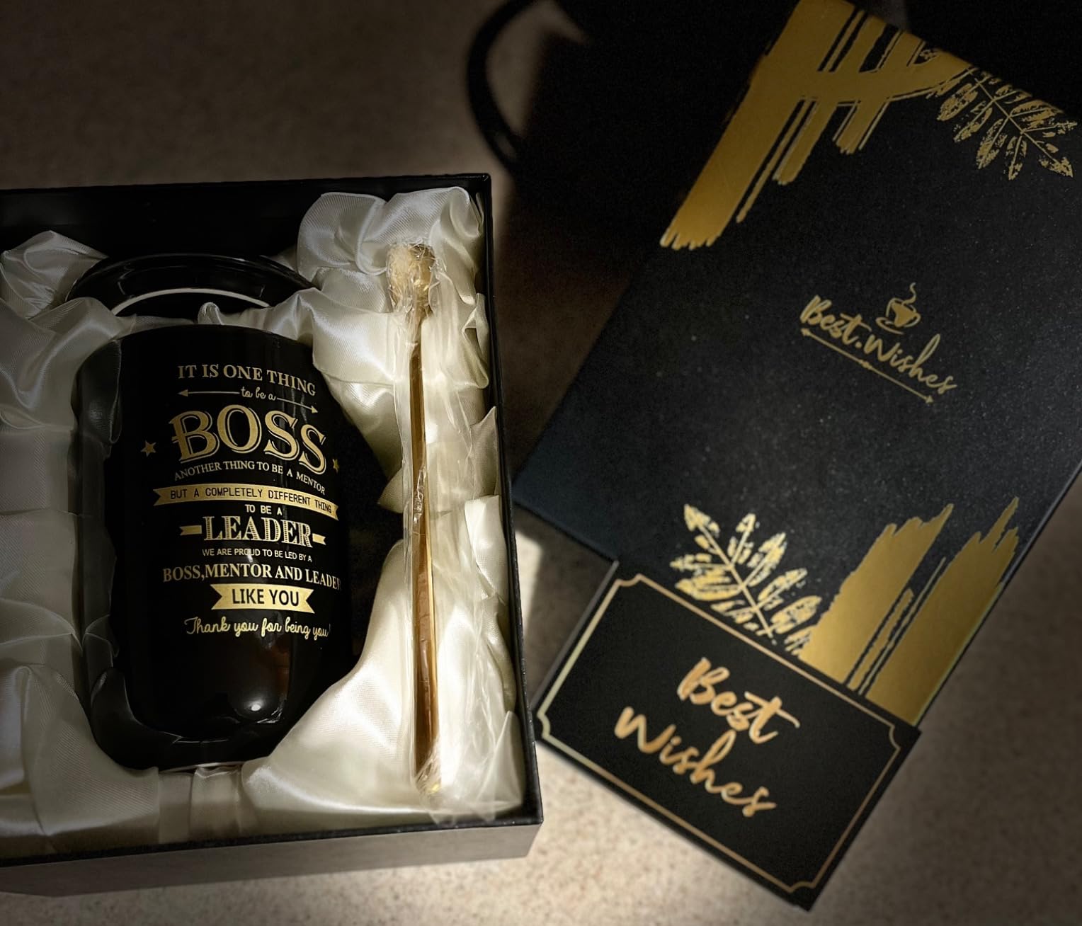 Fathers Day Gift for Dad - Dad Birthday Gifts from Daughter Son - Unique Christmas Birthday Present Idea for Father, Husband, Stepfather - 18oz Large Ceramic Black Coffee Mug, With Nice Gift Box - Customer Photo 2