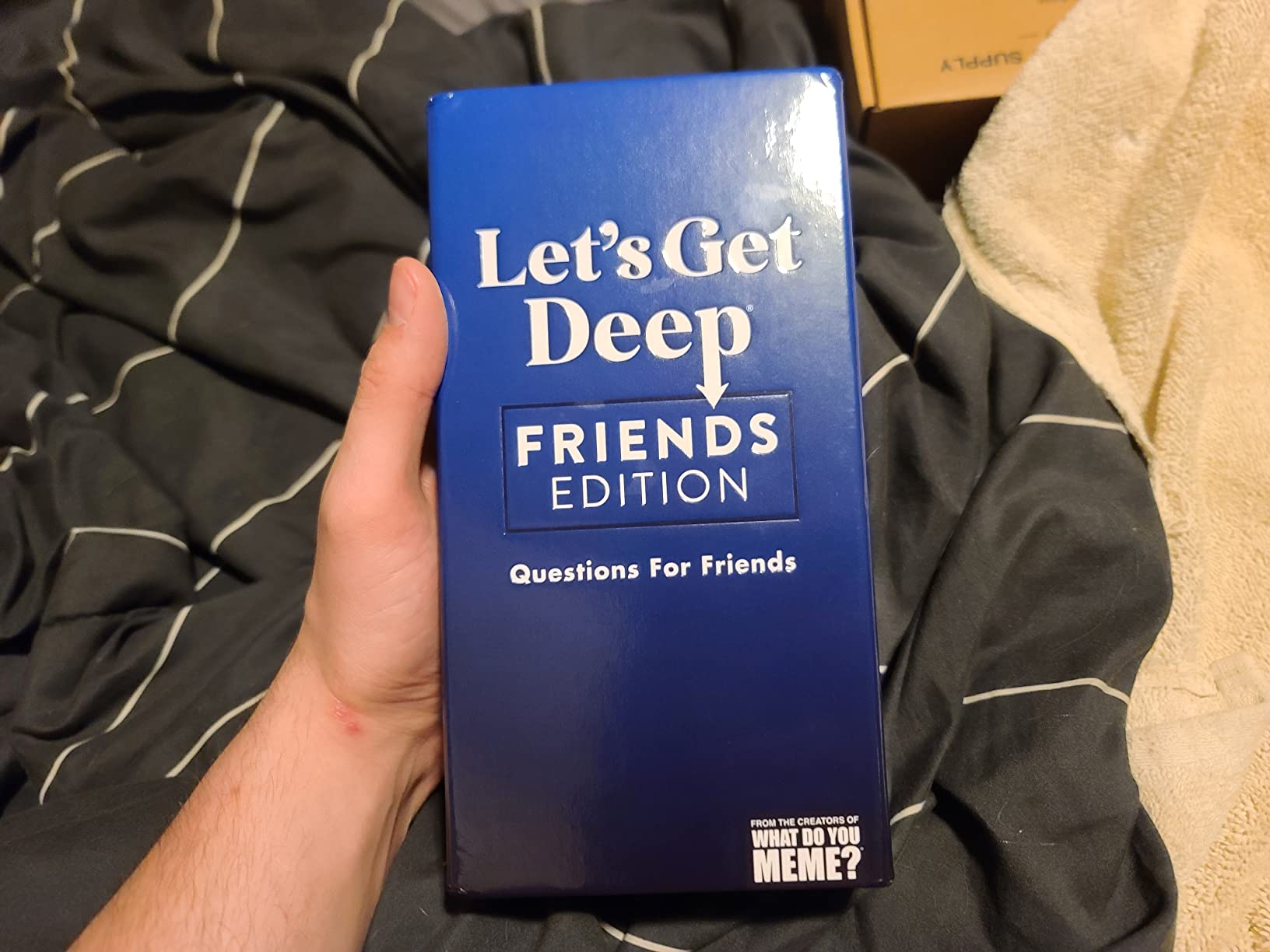 The Ultimate Date Night Game by Relatable, Great for Couples Games and Stay at Home Date Night Ideas, From The Makers of Let's Get Deep Relationship Card Game, Includes 300 Cards & Spinner - Customer Photo 4