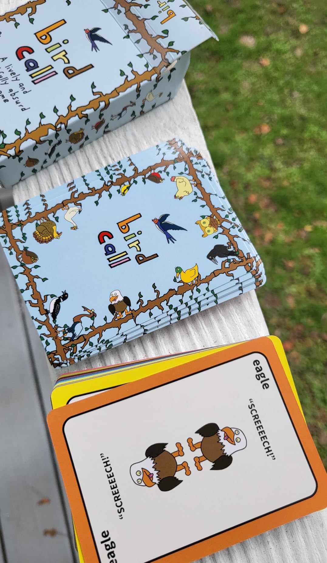 Bird Call - A Lively and Delightfully Absurd 5-Minute Party Game - High Energy Game - Bird Gifts - Bird Watching Gifts - Gifts For Bird Lovers - Funny Stocking Stuffer - 3-8 Players And Ages 7+ Customer Review Bird Call - A Lively and Delightfully Absurd 5-Minute Party Game - High Energy Game - Bird Gifts - Bird Watching Gifts - Gifts For Bird Lovers - Funny Stocking Stuffer - 3-8 Players And Ages 7+ - Customer Photo 2