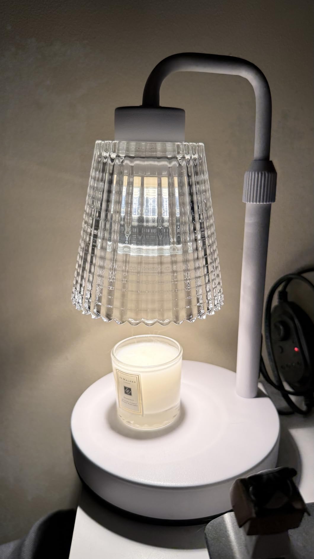 Candle Warmer Lamp with Timer Dimmable, Birthday Gifts for Women Mom, House Warming Gifts New Home Decor, Wax Melt Warmer for Jar Candles with 2 Bulbs - Customer Photo 2