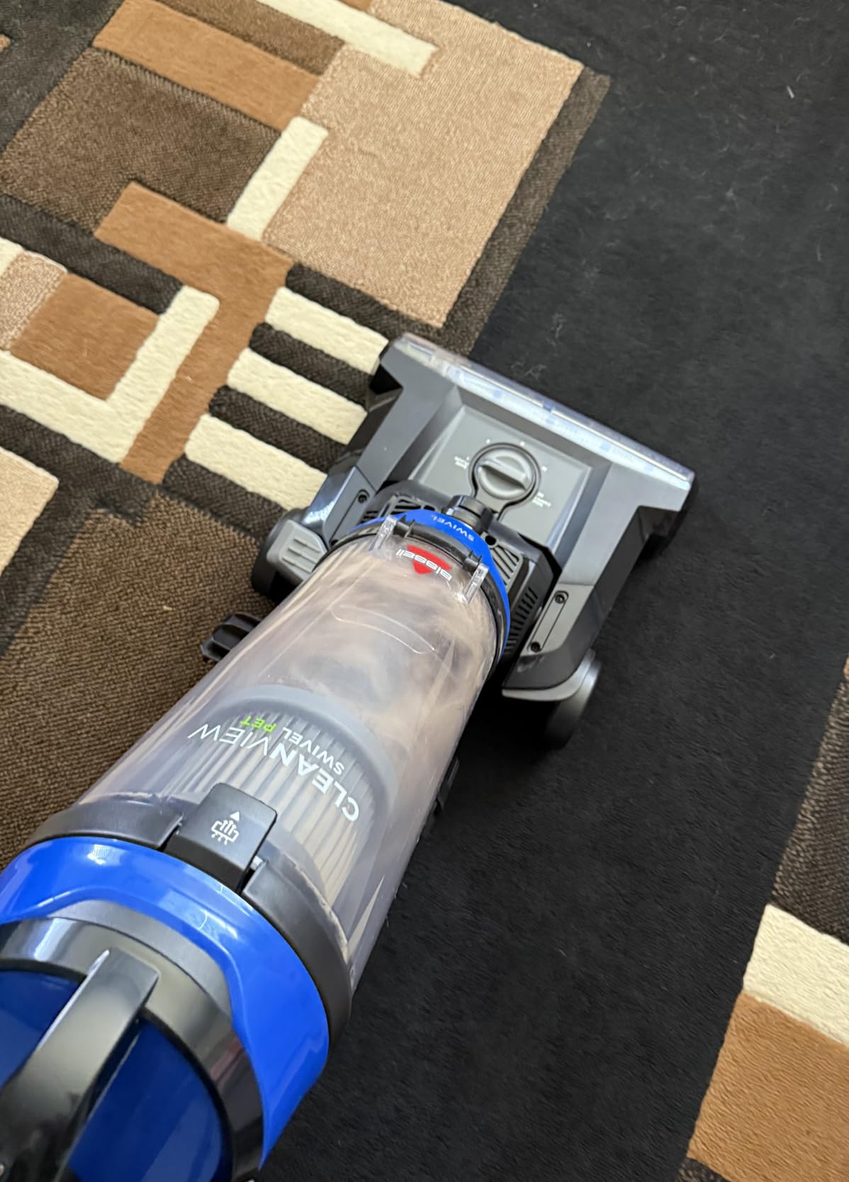 Bissell CleanView Swivel Vacuum with Triple Action Brush Roll, Swivel Steering, Extension Wand, Easy-Empty Dirt Tank, Multi-Cyclonic Suction System, New 2024 Model - Customer Photo 2