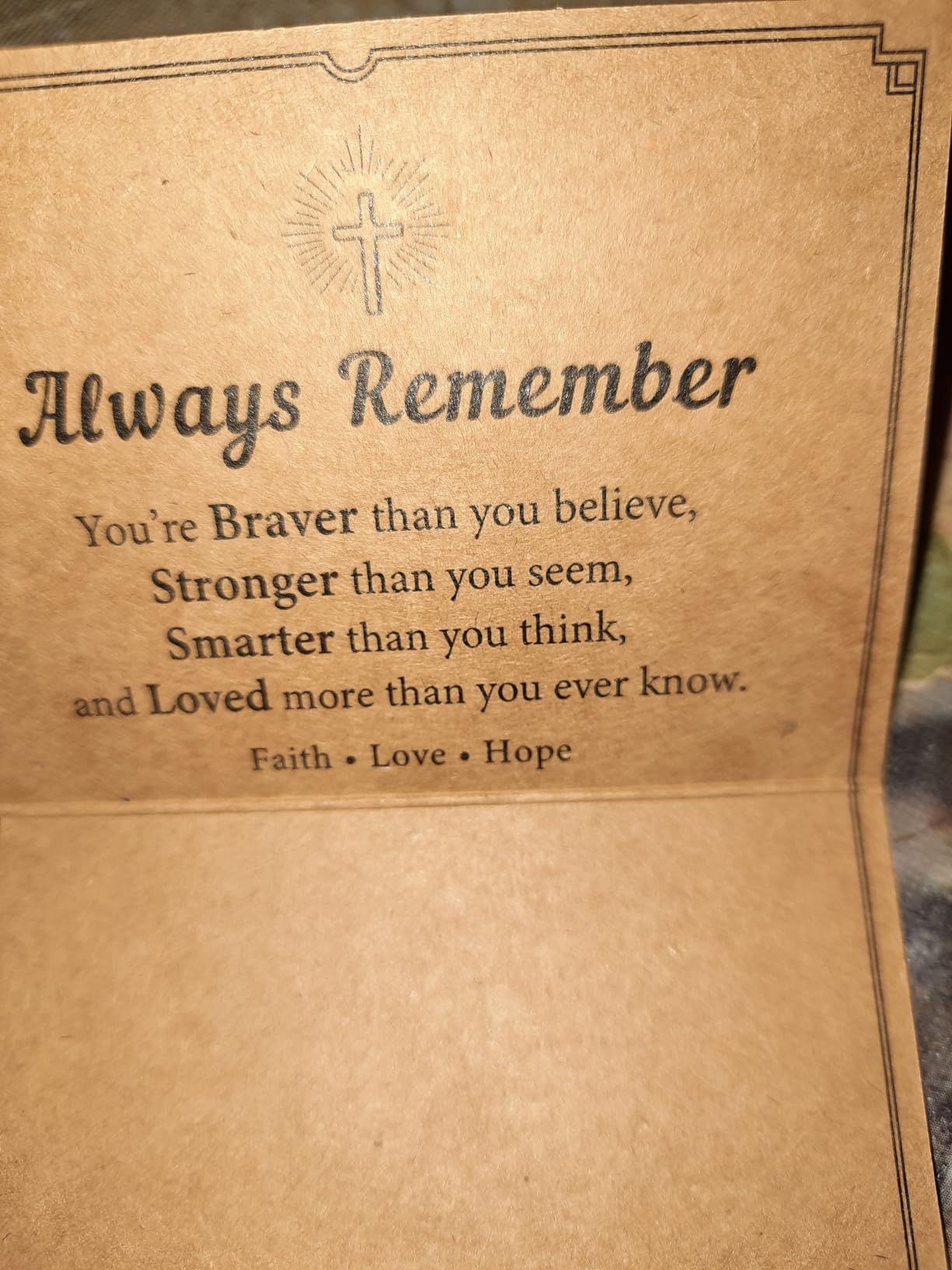 Shonyin Adjustable Faith Cross Bracelet for Teen Boys, Confirmation First Communion Easter Gift for Son, Grandson, Nephew, Brother, Bonus Son, Brother-in-law 6-21 Years Old - Customer Photo 1