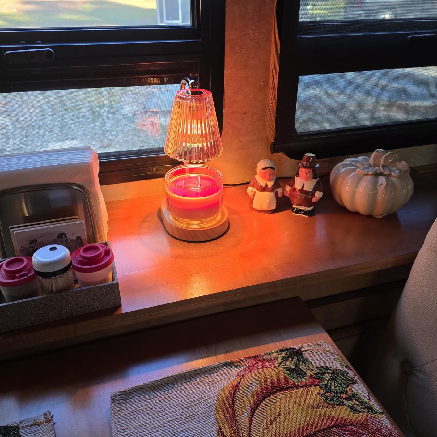 Candle Warmer Lamp with Timer and Dimmer Adjustable Height for Home Room Decor, Brithday Gifts for Women, Candle Warmer for Scented Jar Candles Mother's Day Gifts - Customer Photo 1