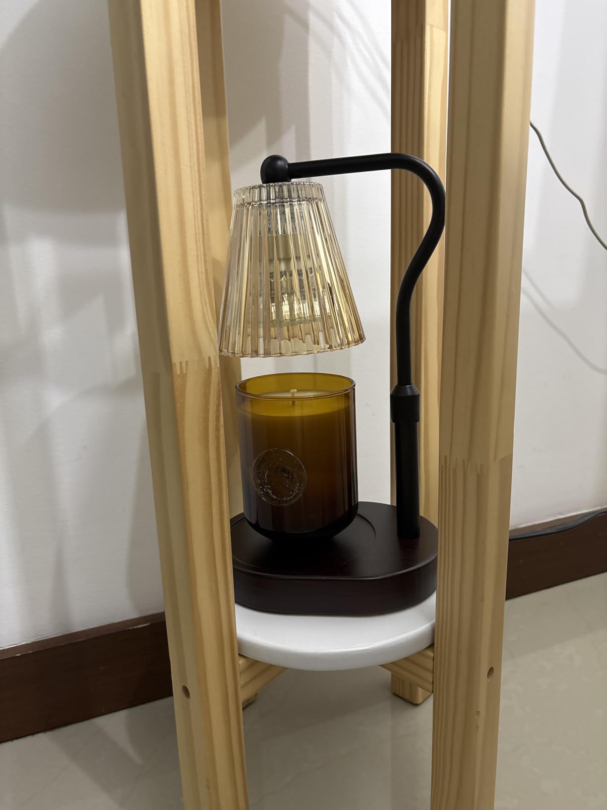 Candle Warmer Lamp with Timer and Dimmer Adjustable Height for Home Room Decor, Brithday Gifts for Women, Candle Warmer for Scented Jar Candles Mother's Day Gifts - Customer Photo 2